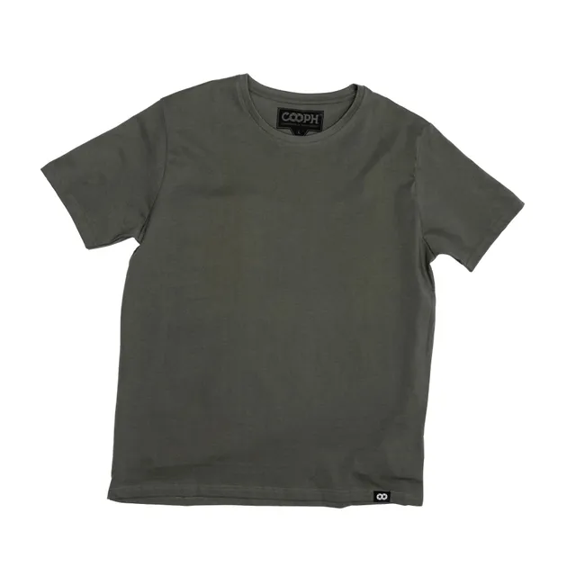 COOPH Basic T-Shirt Weiß S Bio-Baumwolle