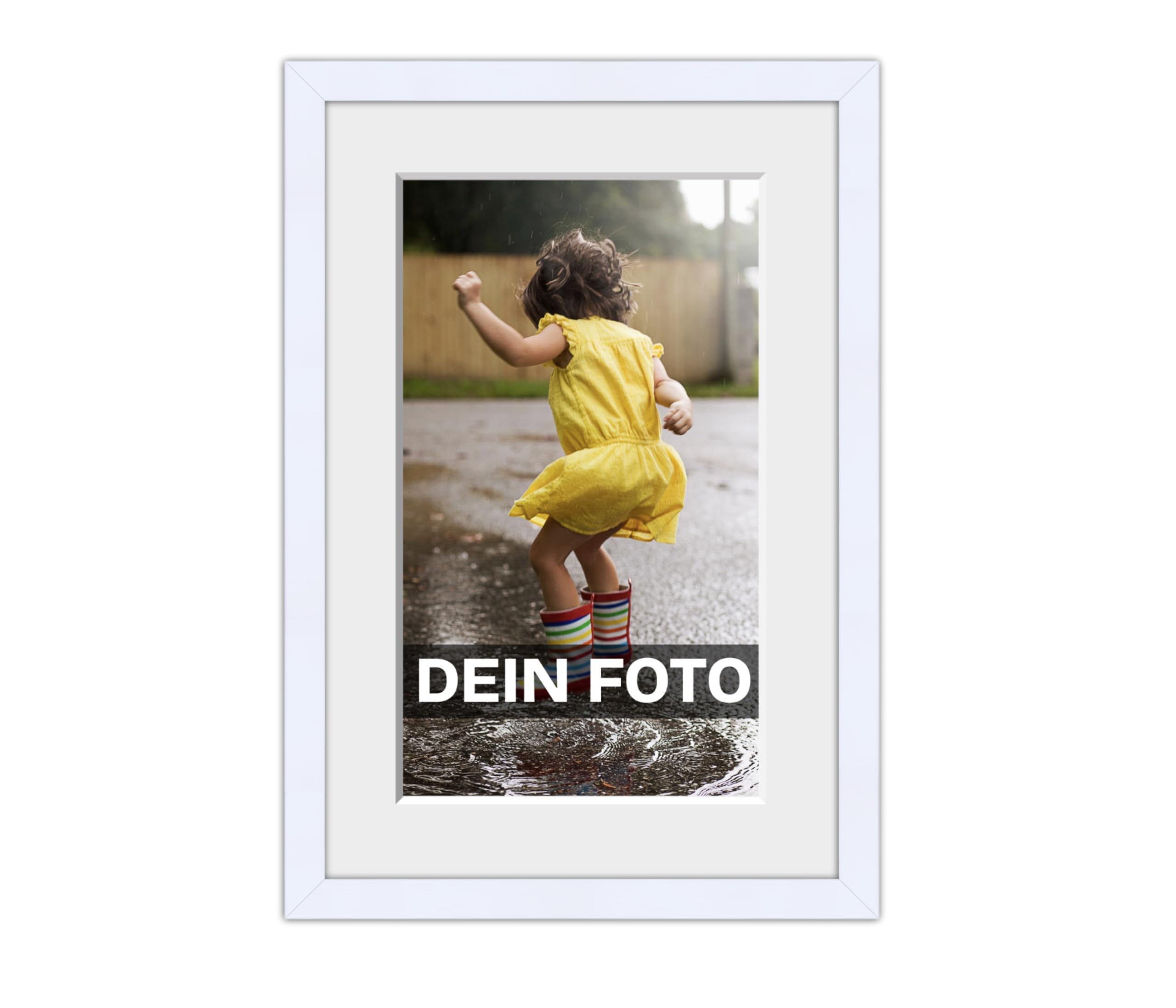Pixum Bild im Rahmen Poster Eiche 30x20 Hochformat