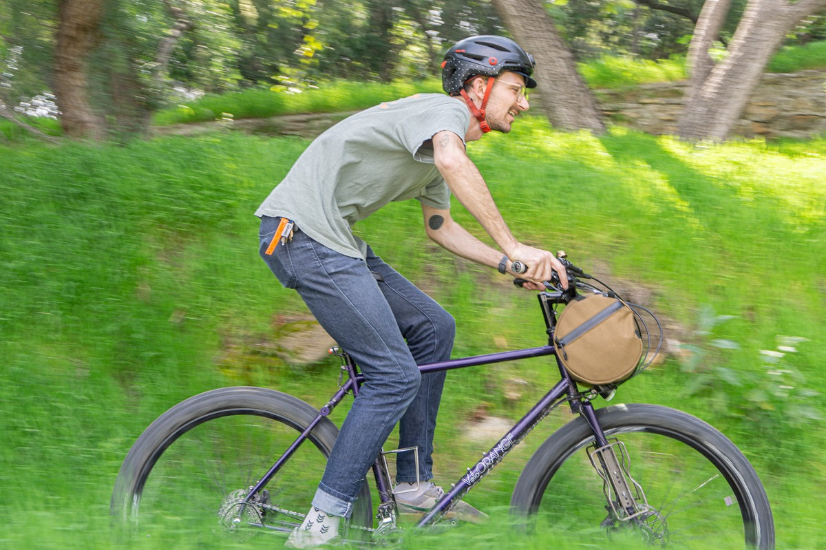 Road Runner Barrel Burrito Lenkertasche Schwarz 42,069 l
