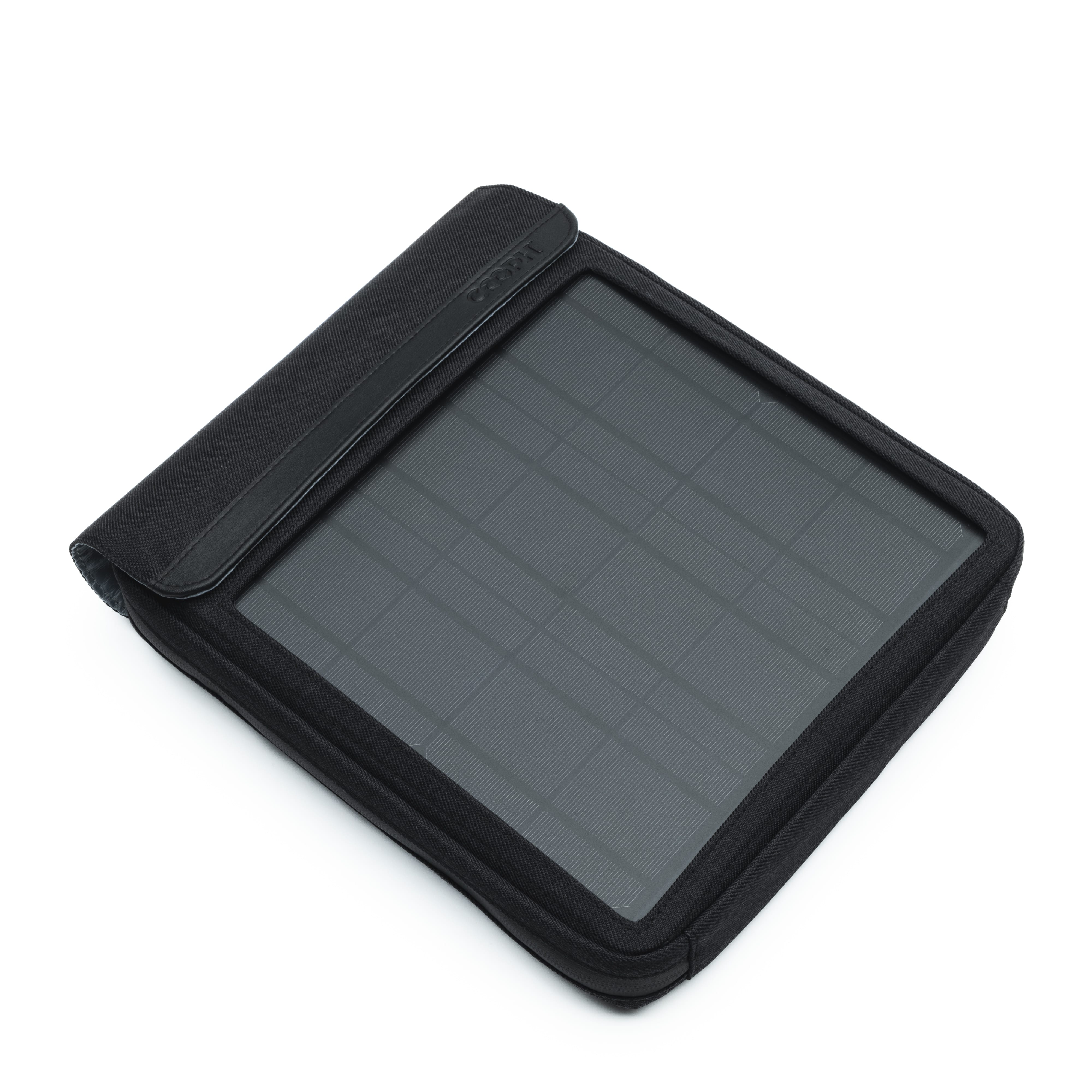 COOPH HelioFlex Solar Front Bag Tasche Charcoal Black USB-C