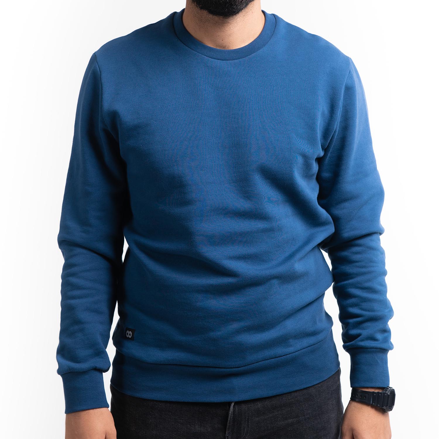 COOPH Roam Sweater Pullover Off Navy aus Bio-Baumwolle