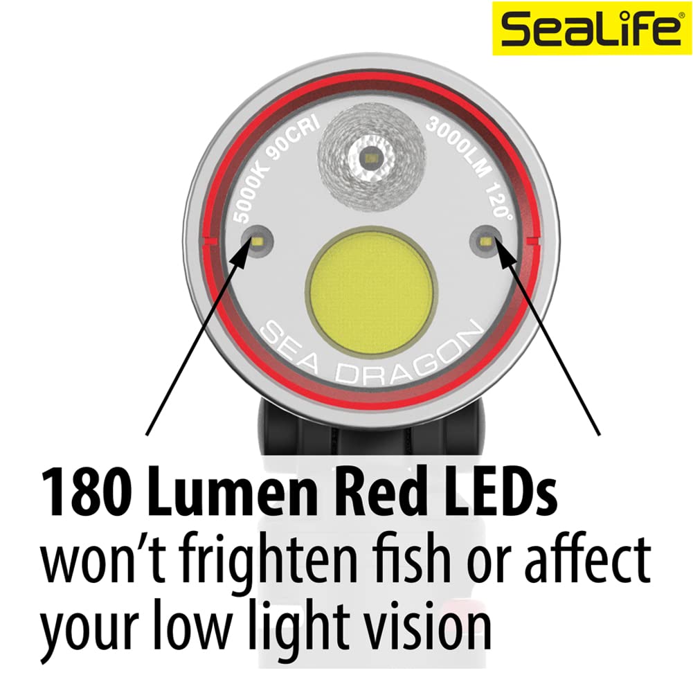 SEA LIFE Sea Dragon 3000SF Pro Dual Beam Lichtkopf 3000lm