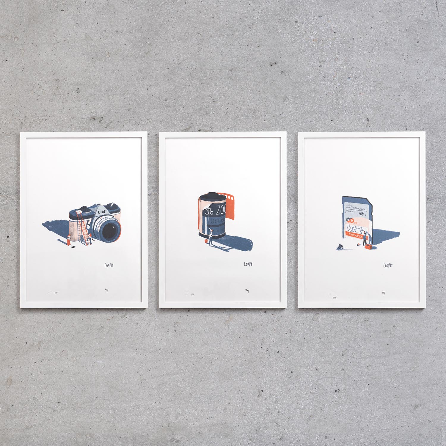 COOPH Art Prints Bundle Lena Yokoyama Kunstdruck Set limitiert