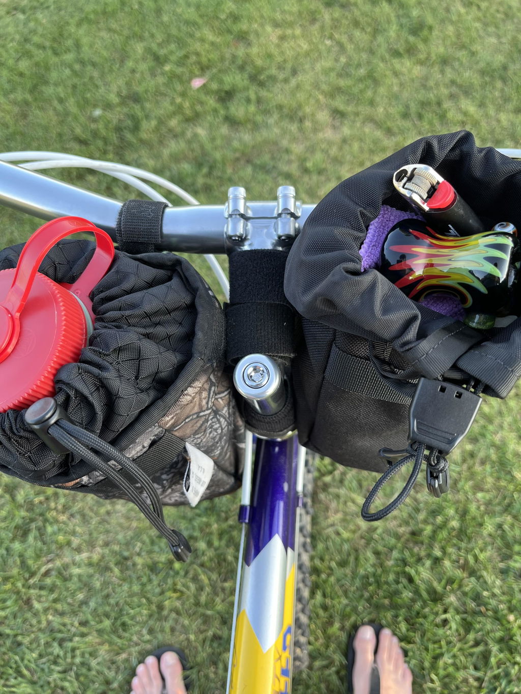Road Runner Bags Co-Pilot 0.88L Lenkertasche Schwarz Cordura