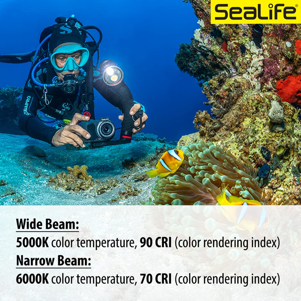 SeaLife Sea Dragon 3000SF Pro Dual Beam Unterwasser-Licht Rot