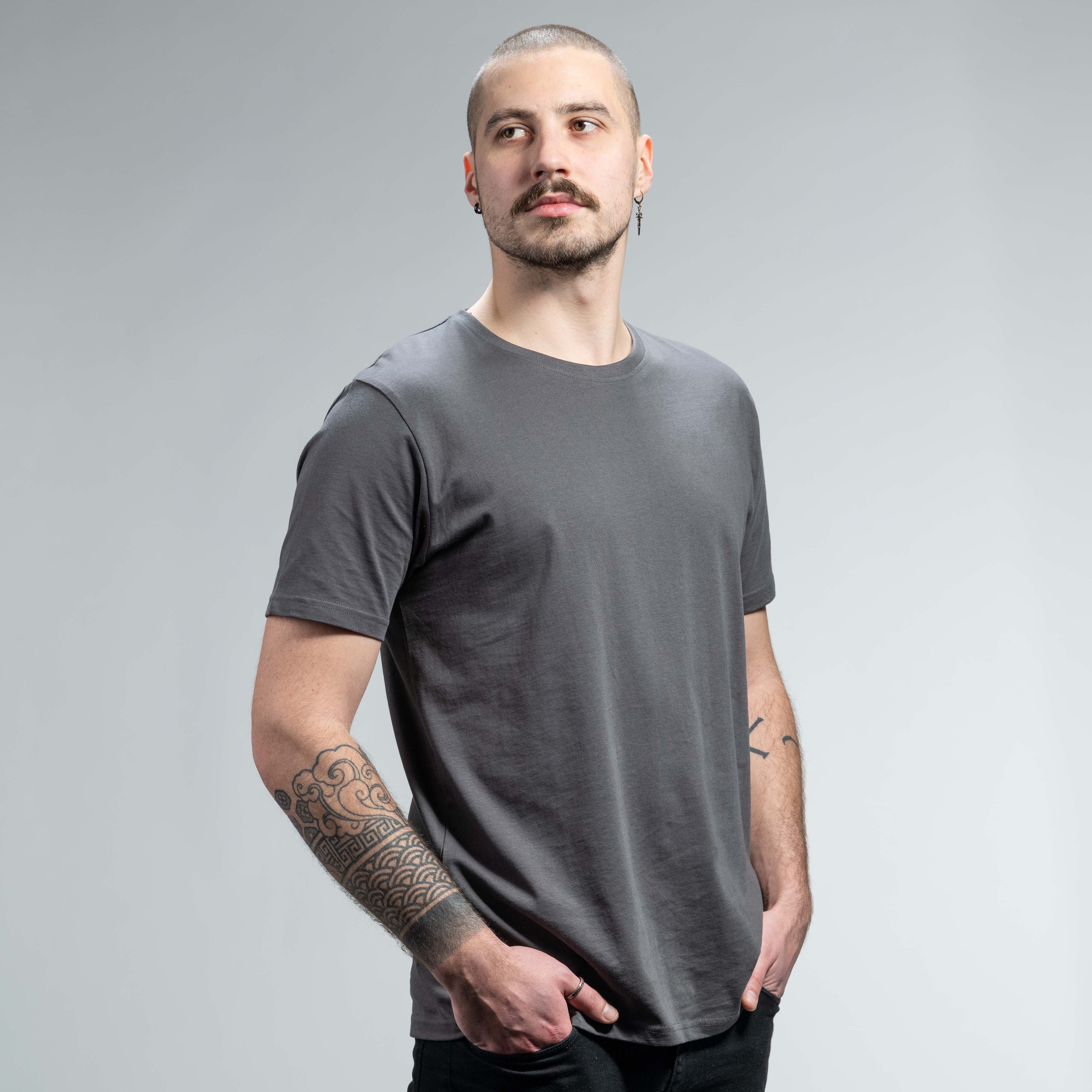COOPH Basic T-Shirt Weiß S Bio-Baumwolle
