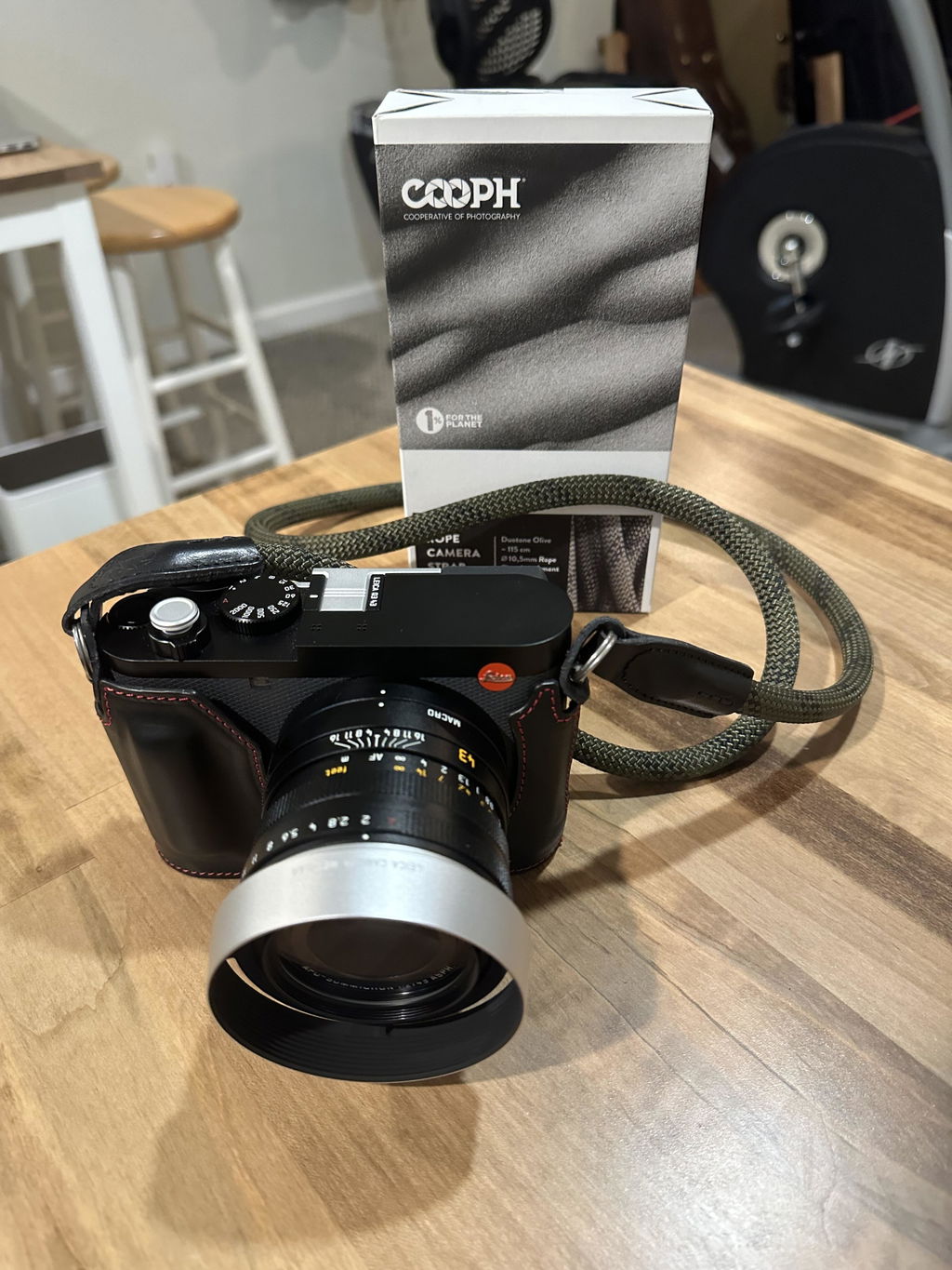 COOPH Camera Straps Duotone Red Kameragurt 115cm Seil