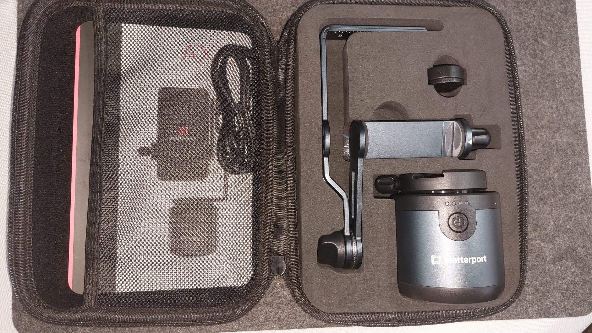 Matterport Axis Gimbal Stabilisator Stativ faltbar