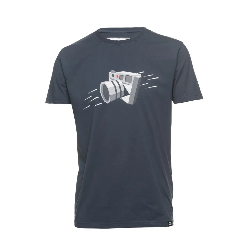 COOPH T-Shirt POLYGON Shirt Herren Print Baumwolle