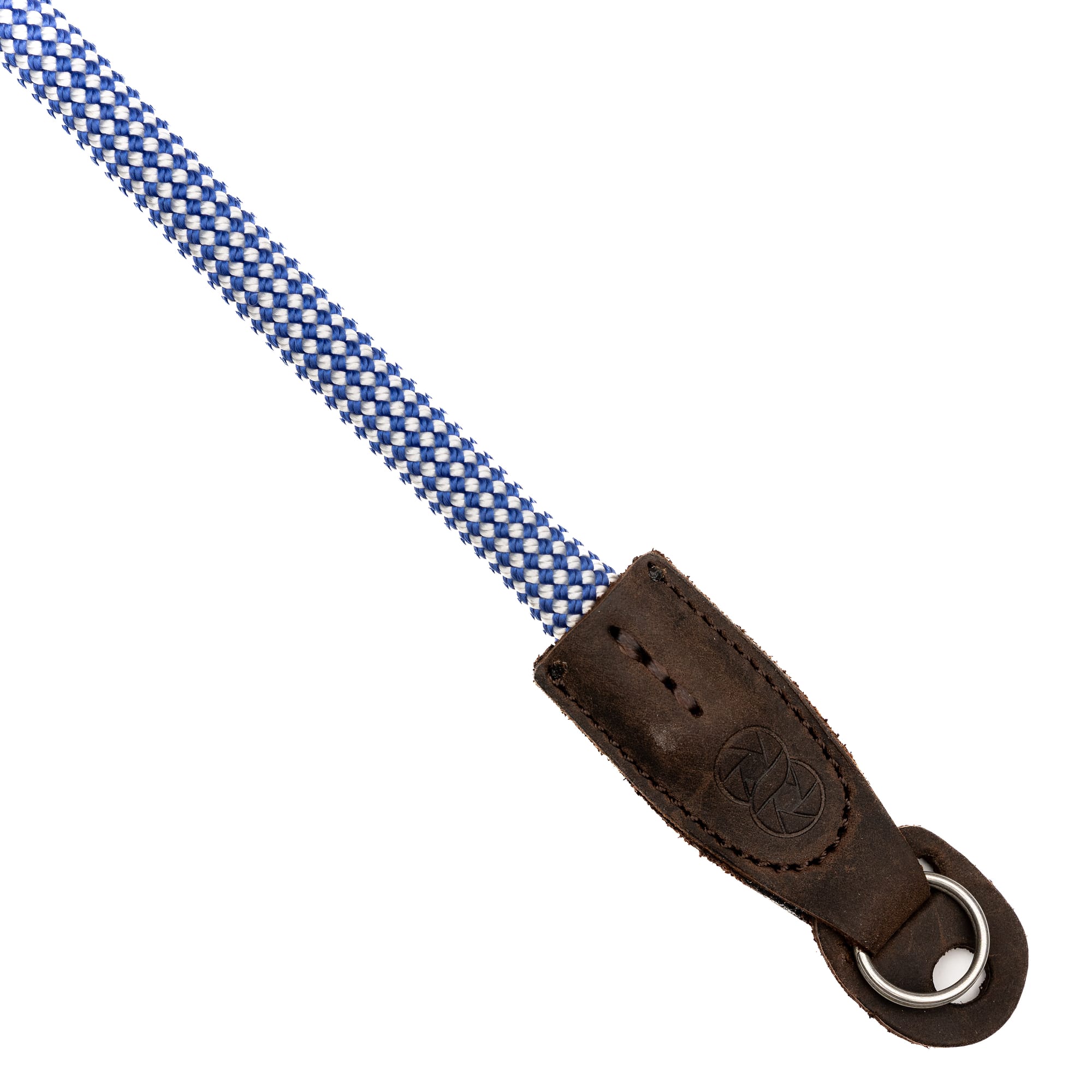 COOPH Bavaria Kameragurt Blau-Weiß 115 cm Stahlring