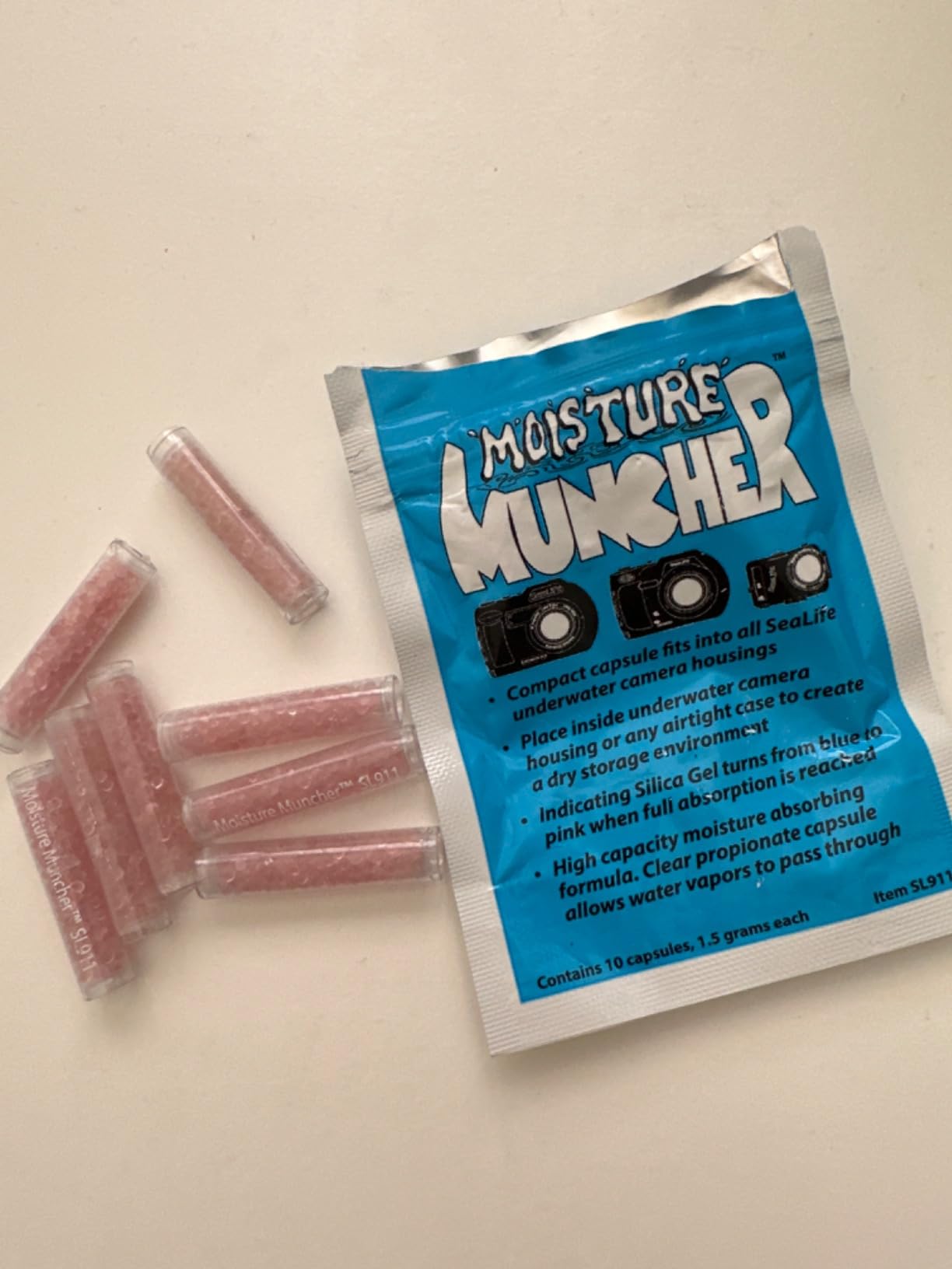 SeaLife SL911 Moisture Munchers Trockenmittel 10er Pack