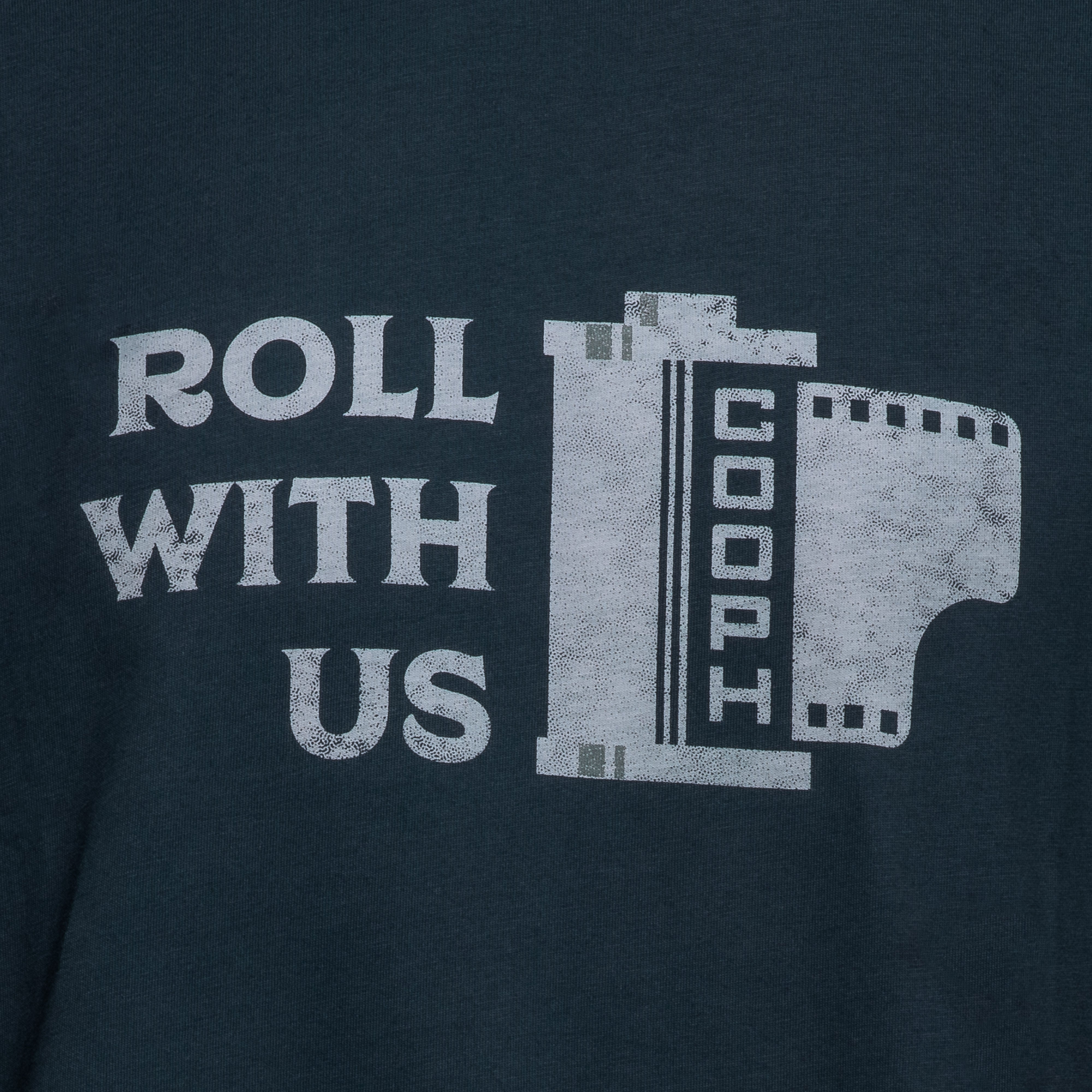 COOPH T-Shirt ROLL WITH US Herren Größe L Baumwolle
