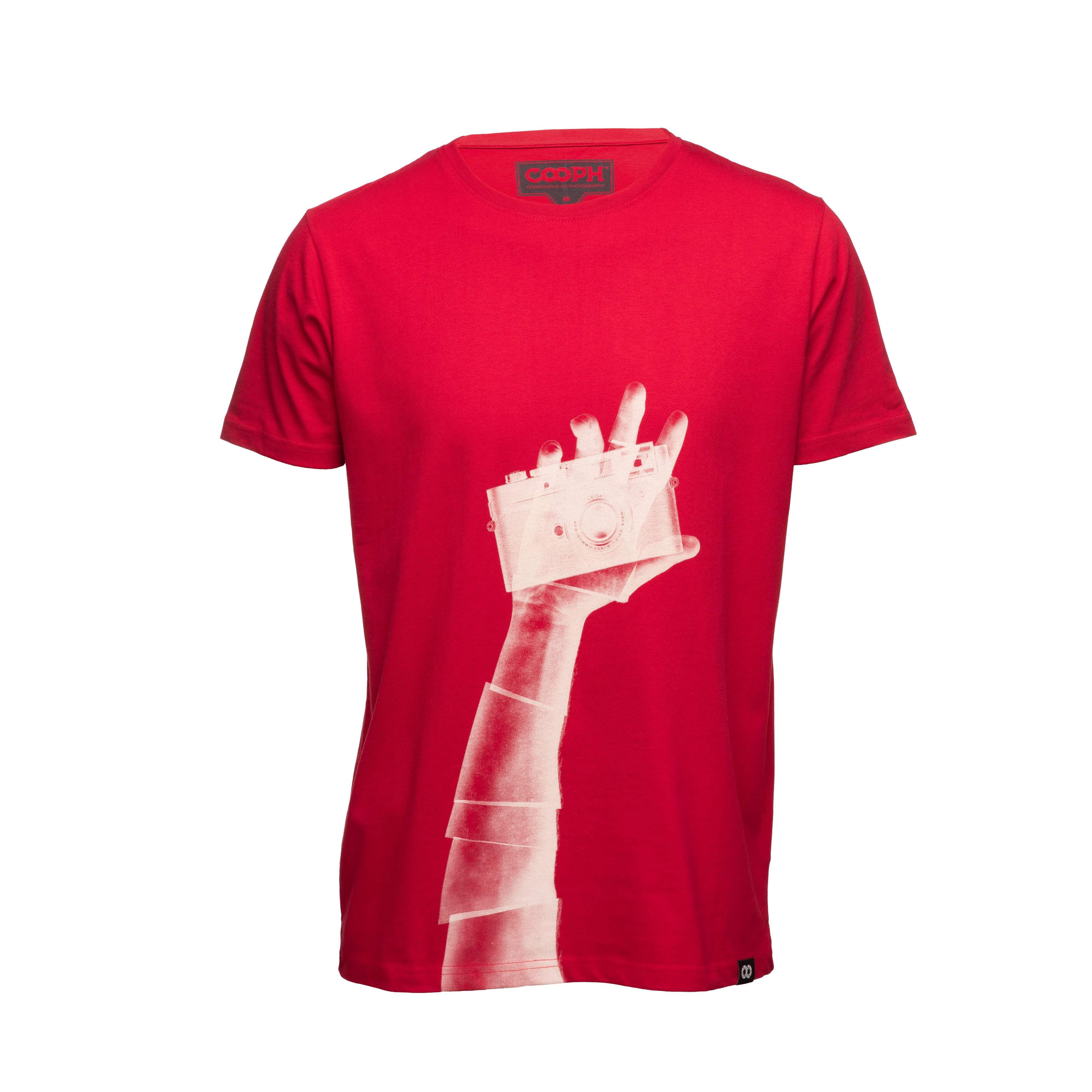 COOPH Snapographer T-Shirt Herren Blau mit Print