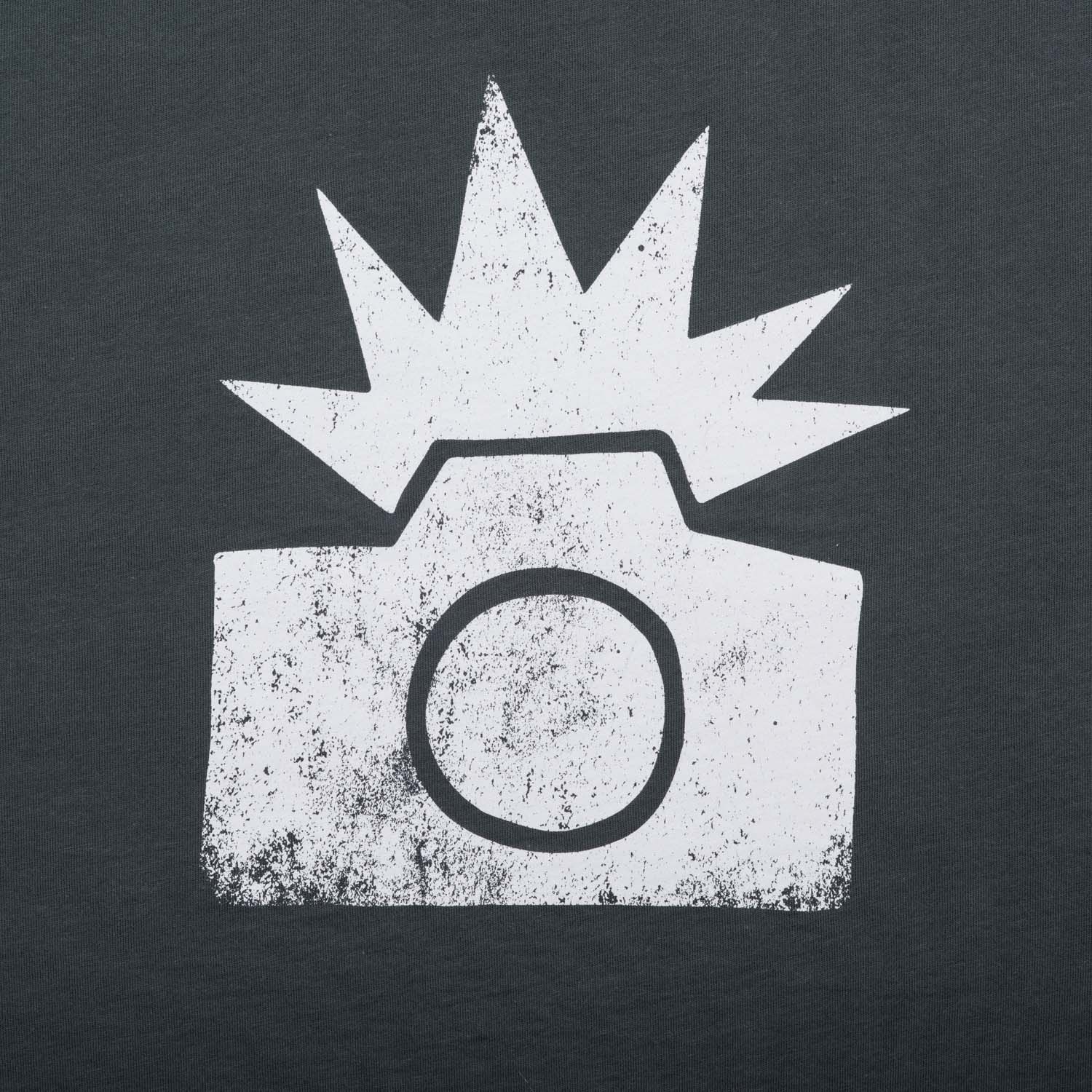 COOPH FLASH T-Shirt Fotografen Heather Gray klassischer Schnitt