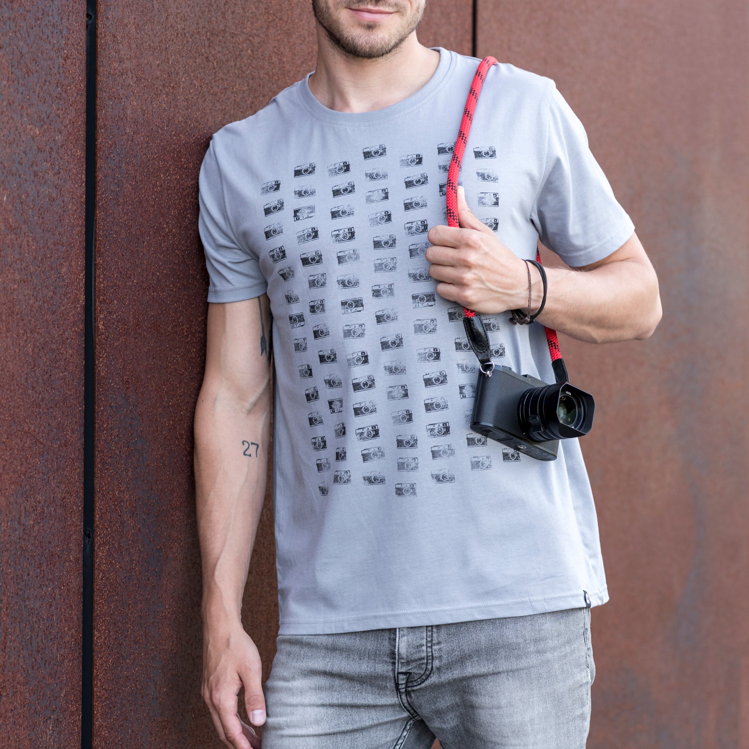 COOPH Leica Stamp T-Shirt Größe L Fotoprint
