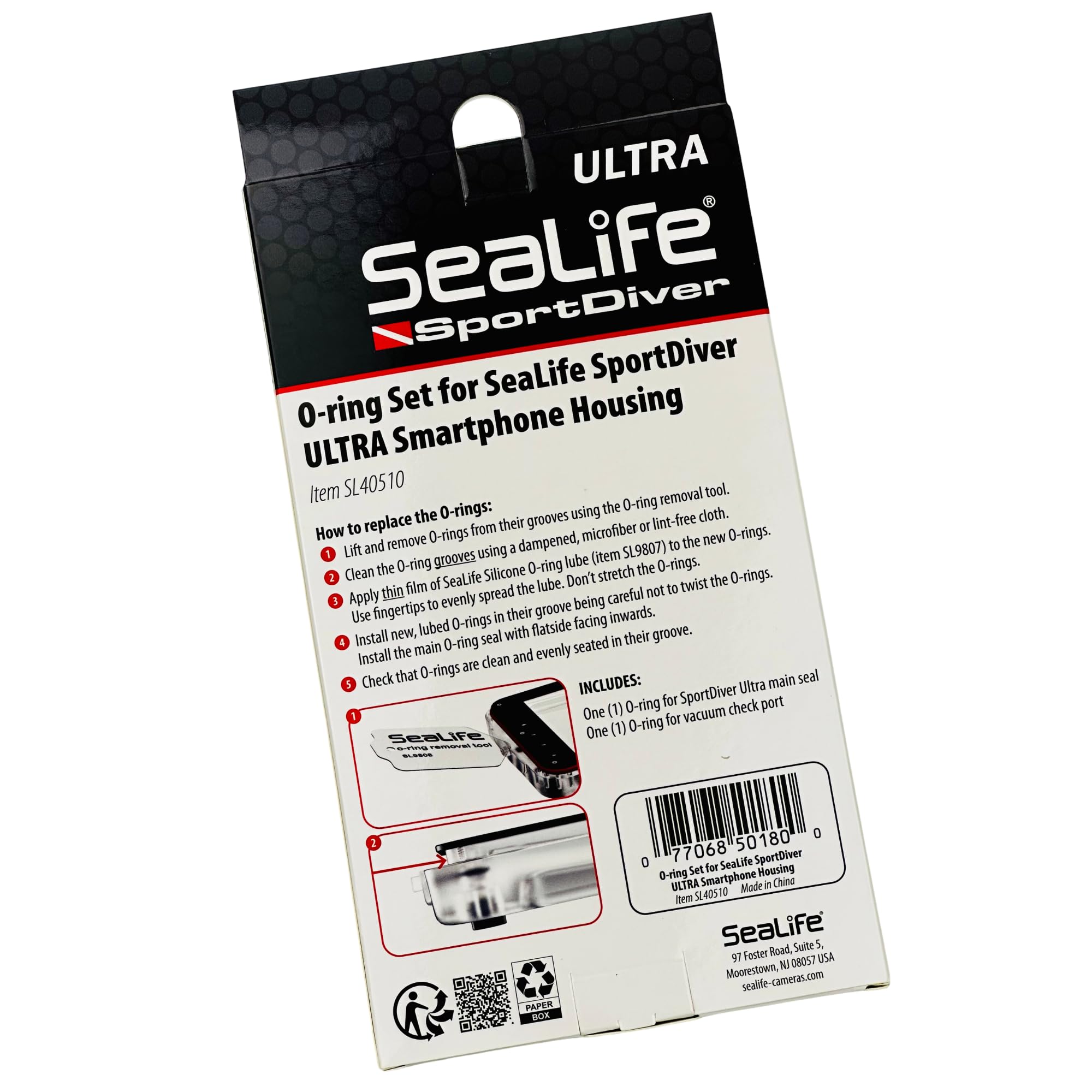 Sea Life Gear O Ring Set SportDiver Ultra Dichtring Set