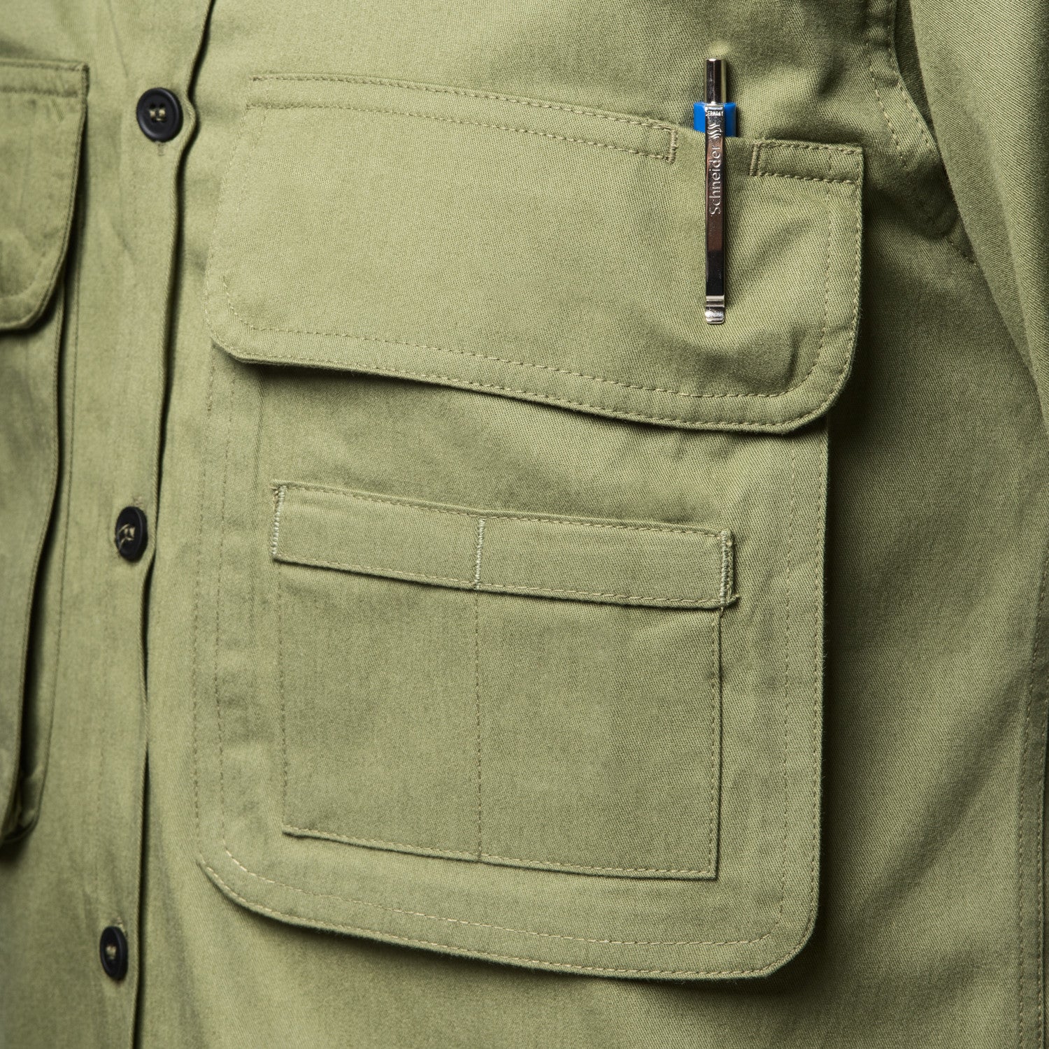 COOPH The Hunter Big Pocket Shirt Herrenhemd mit Taschen