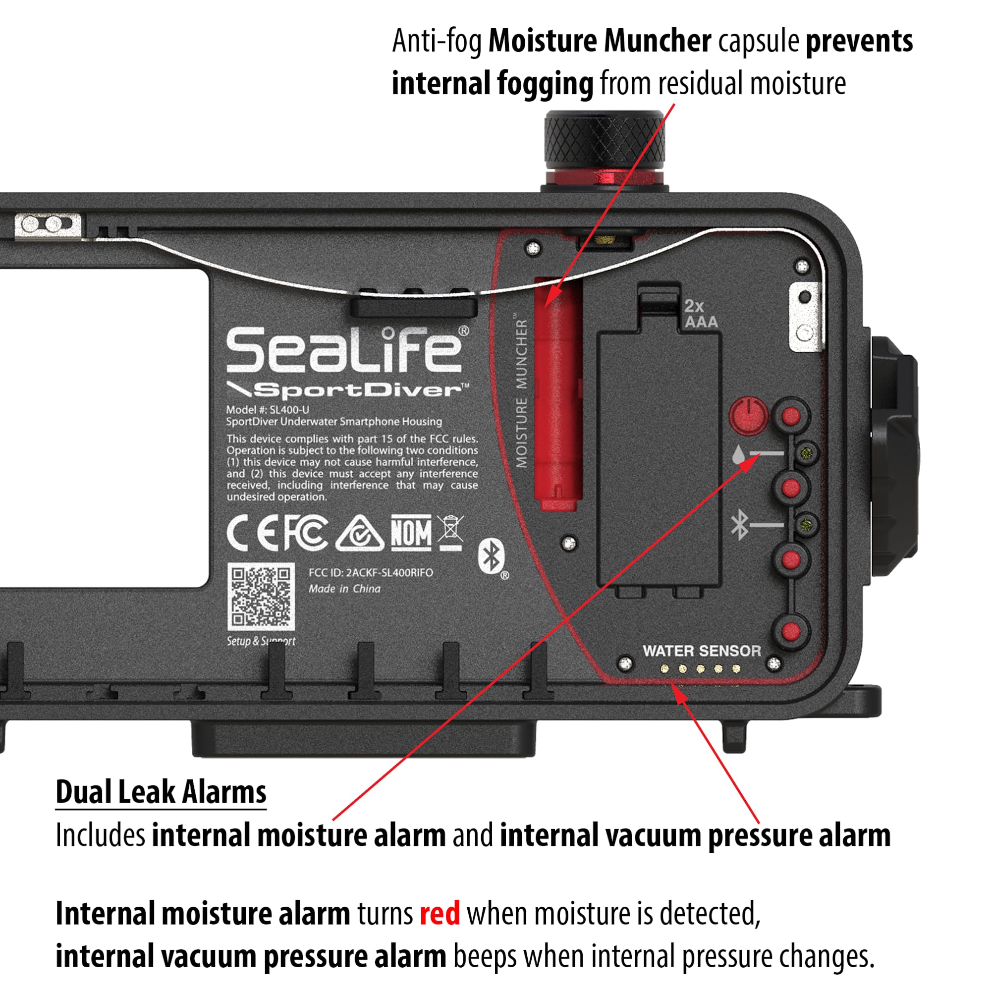 SeaLife SportDiver SL400 Unterwassergehäuse Smartphone