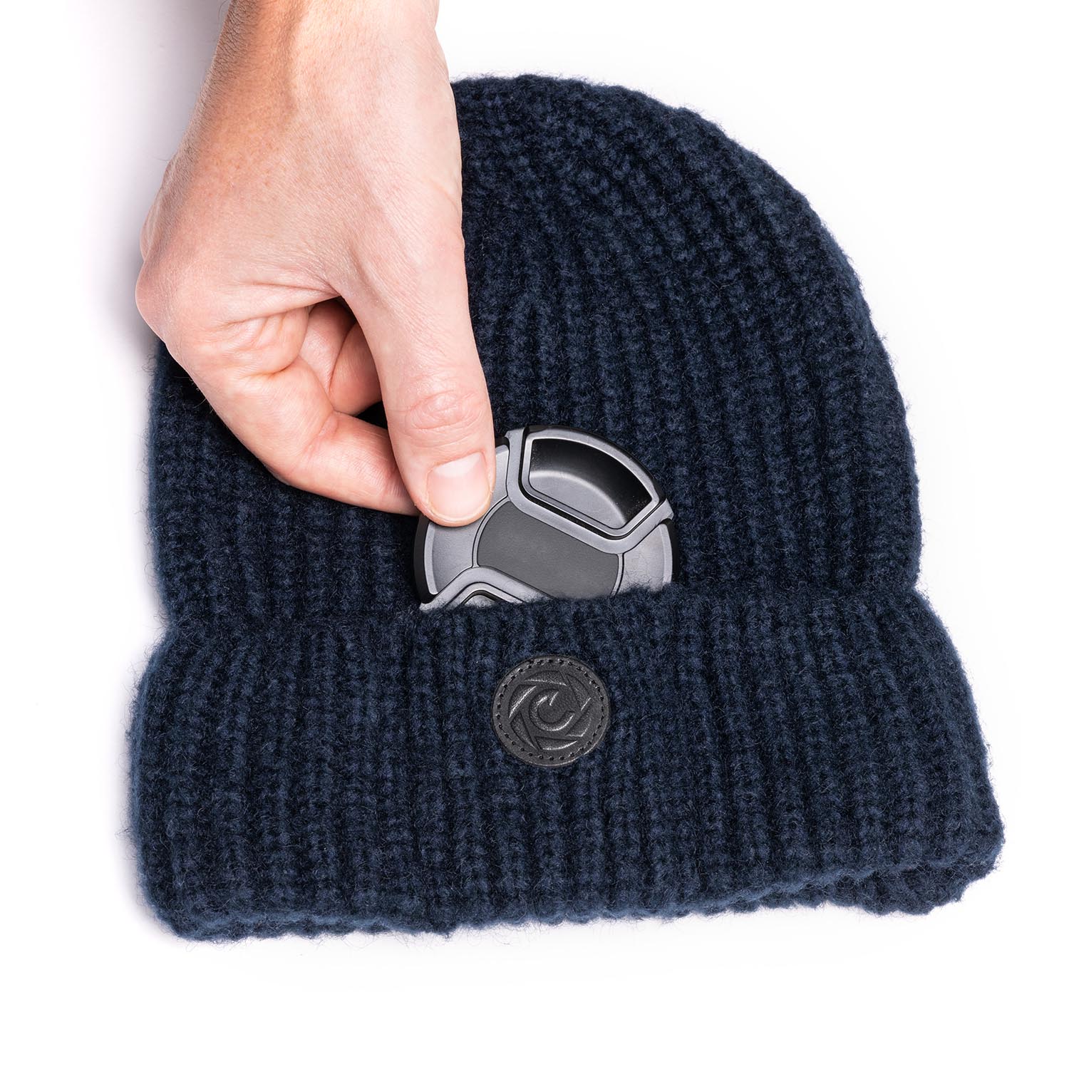 COOPH Beanies COMFY L-CAP Mütze Schwarz Objektivfach