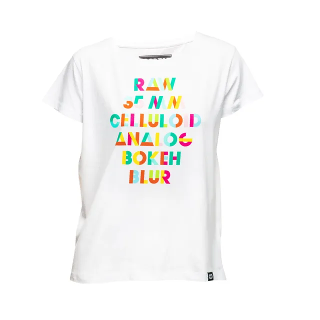 COOPH Analog T-Shirt Damen Fotografen Shirt gelb M