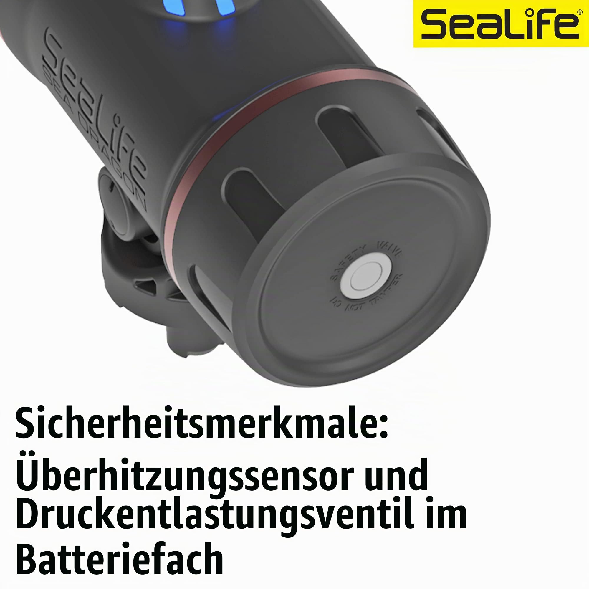 SeaLife Sea Dragon 2500 Tauchlampe SL671 Licht-Kit 60m