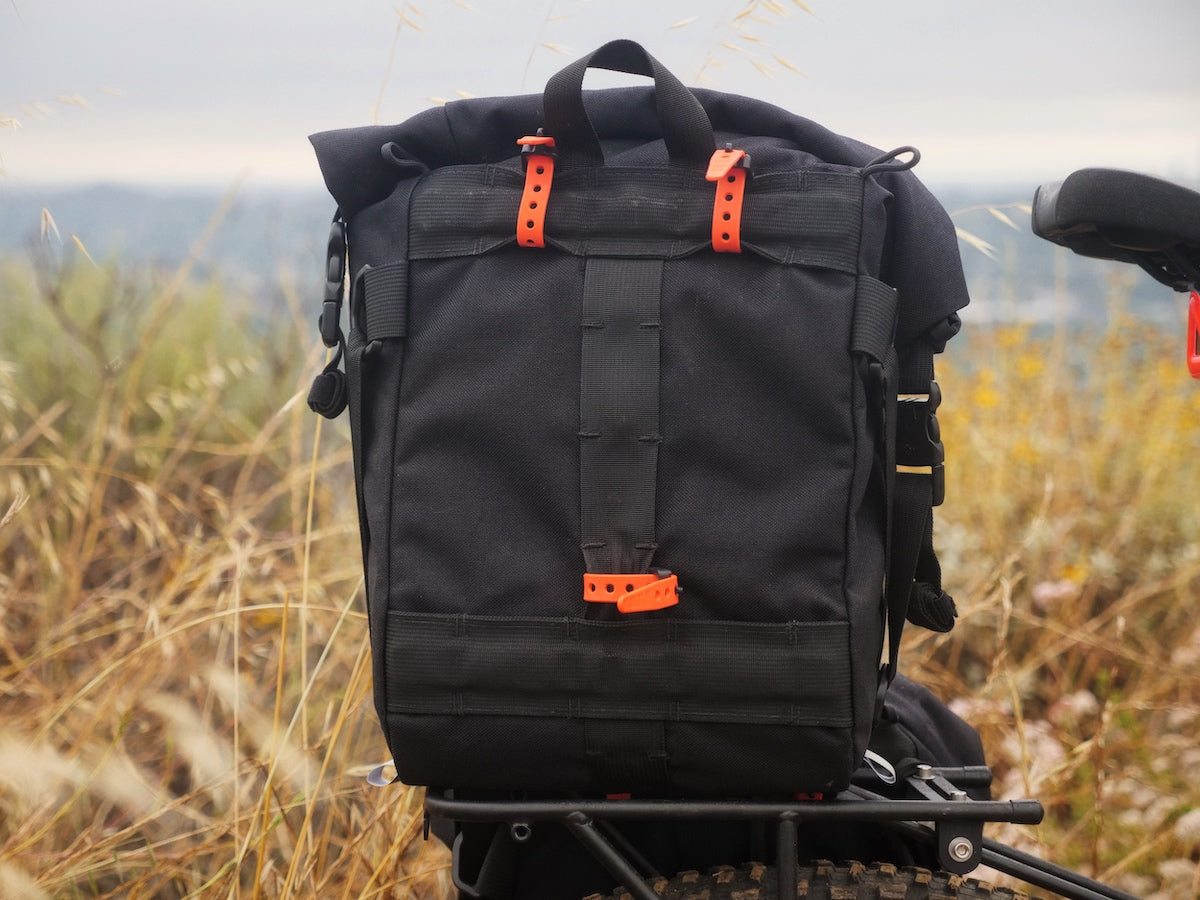 Road Runner Accessories Anywhere Pannier Spanngurt 6" Orange