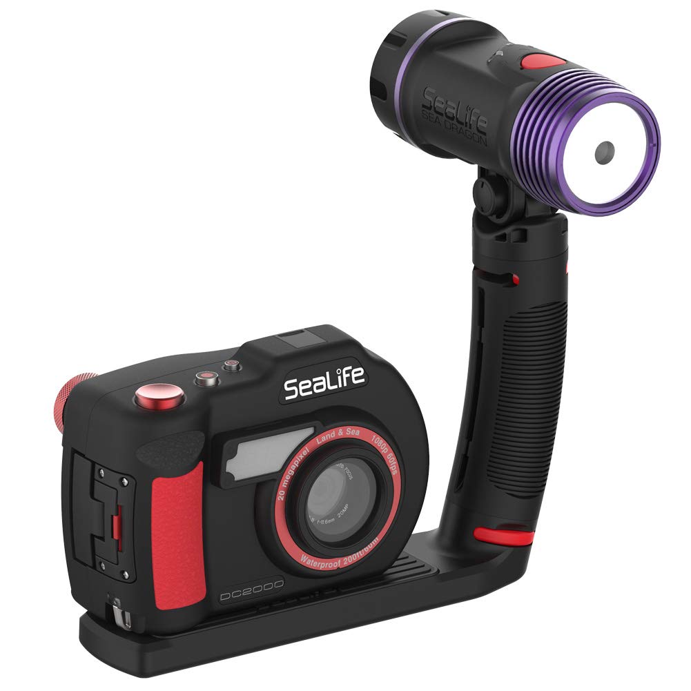 SEA LIFE Sea Dragon Fluoro-Dual Beam Tauchlampe 800 Lumen