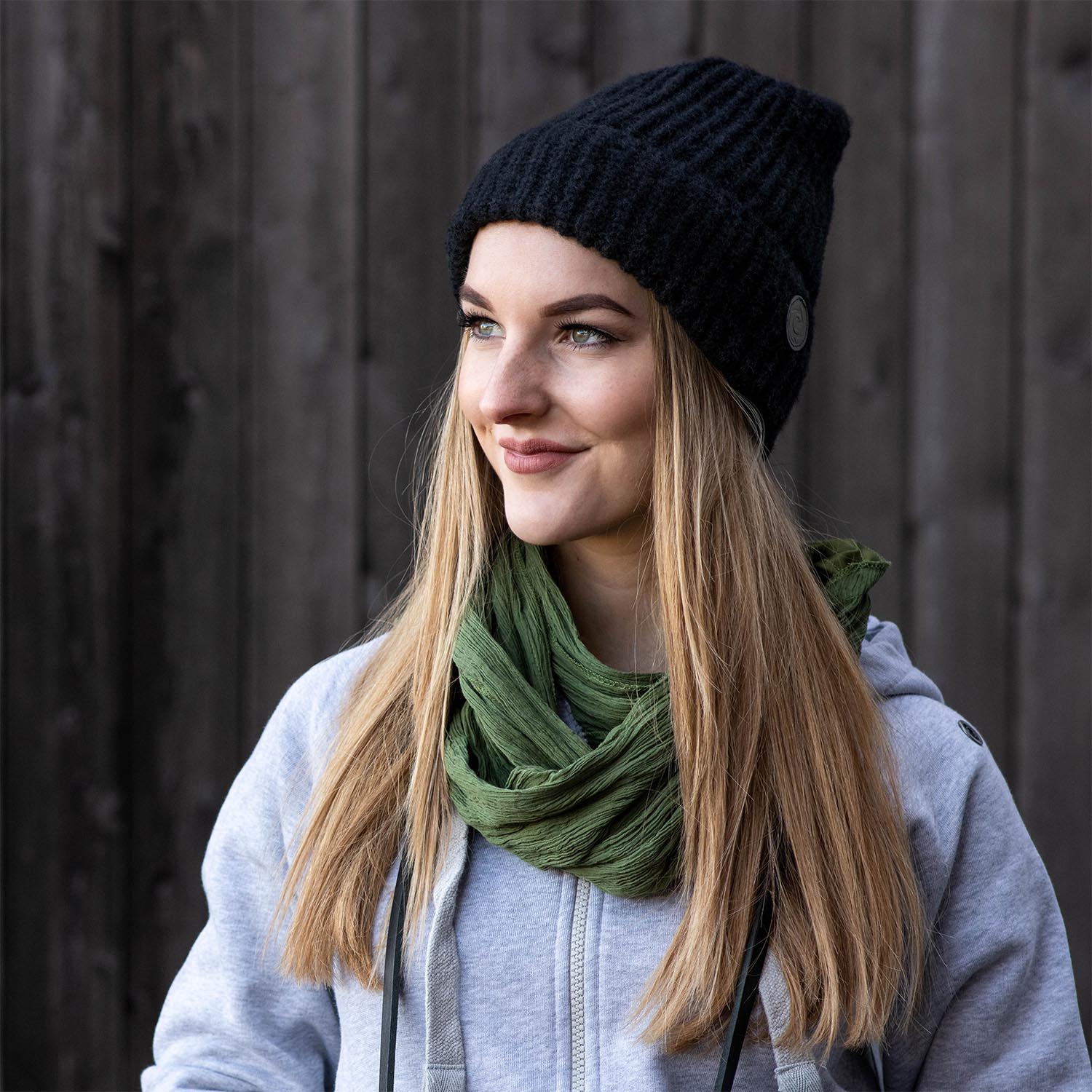 COOPH Beanies COMFY L-CAP Mütze Schwarz Objektivfach