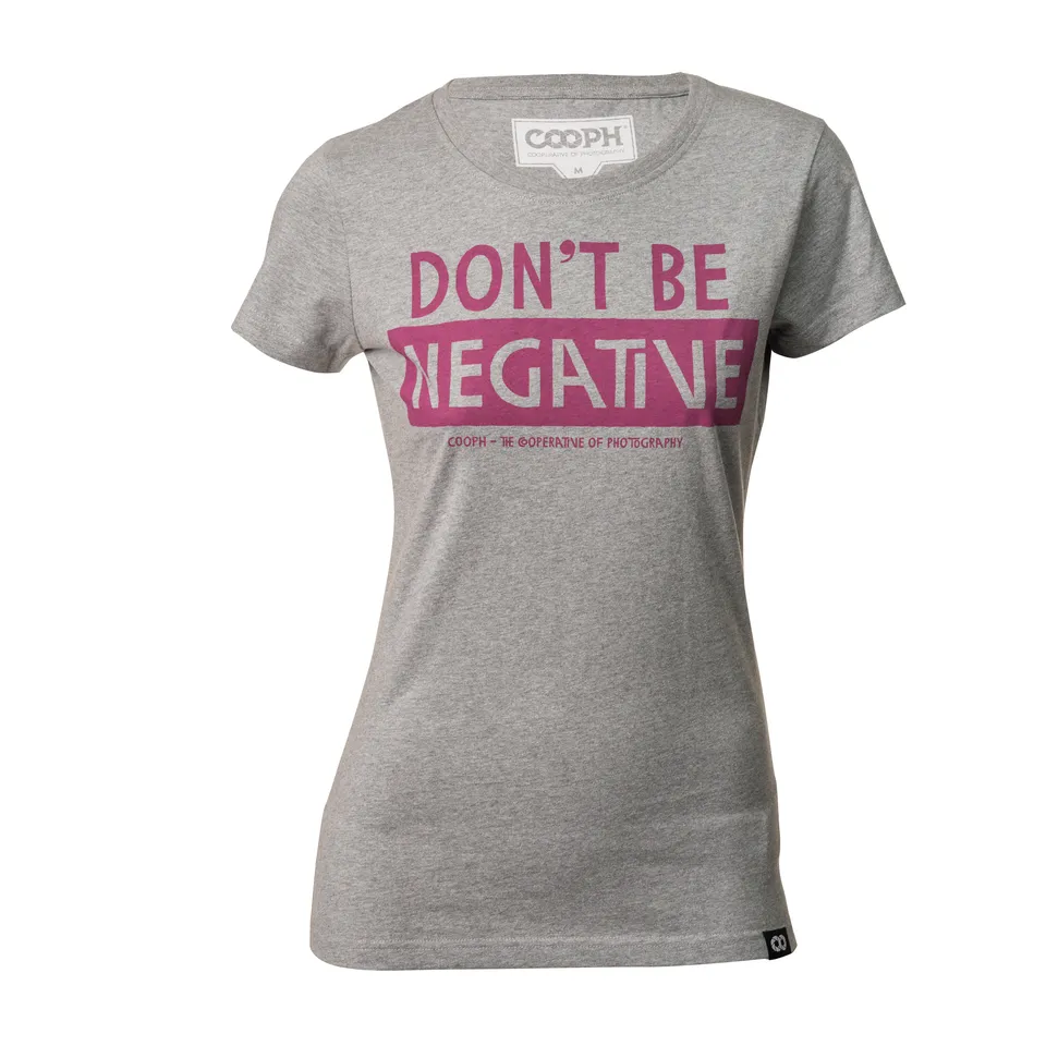 COOPH Don't Be T-Shirt Grau M Damen-Print
