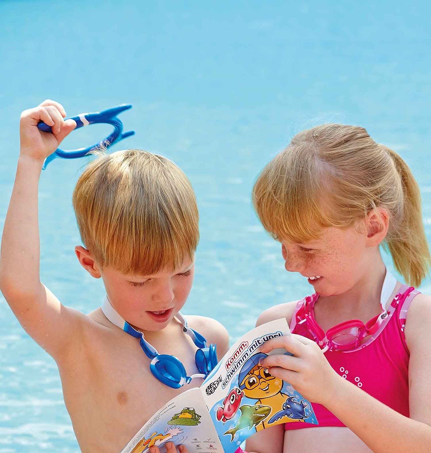 BECO Sealife Tauchring 3er Set Pinky Ray Sydney Spiel