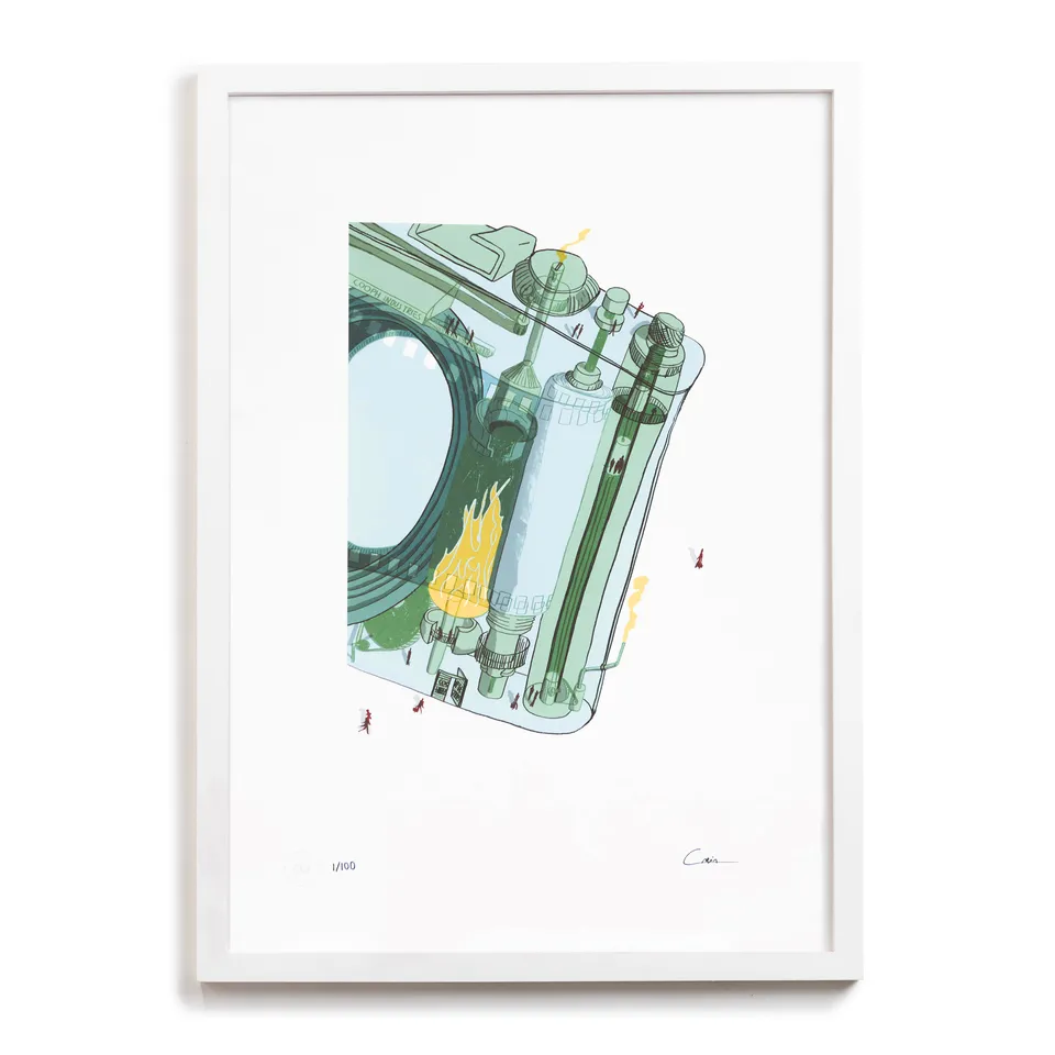 COOPH Art Prints HEADQUARTER Kunstdruck Julian Grein limitiert