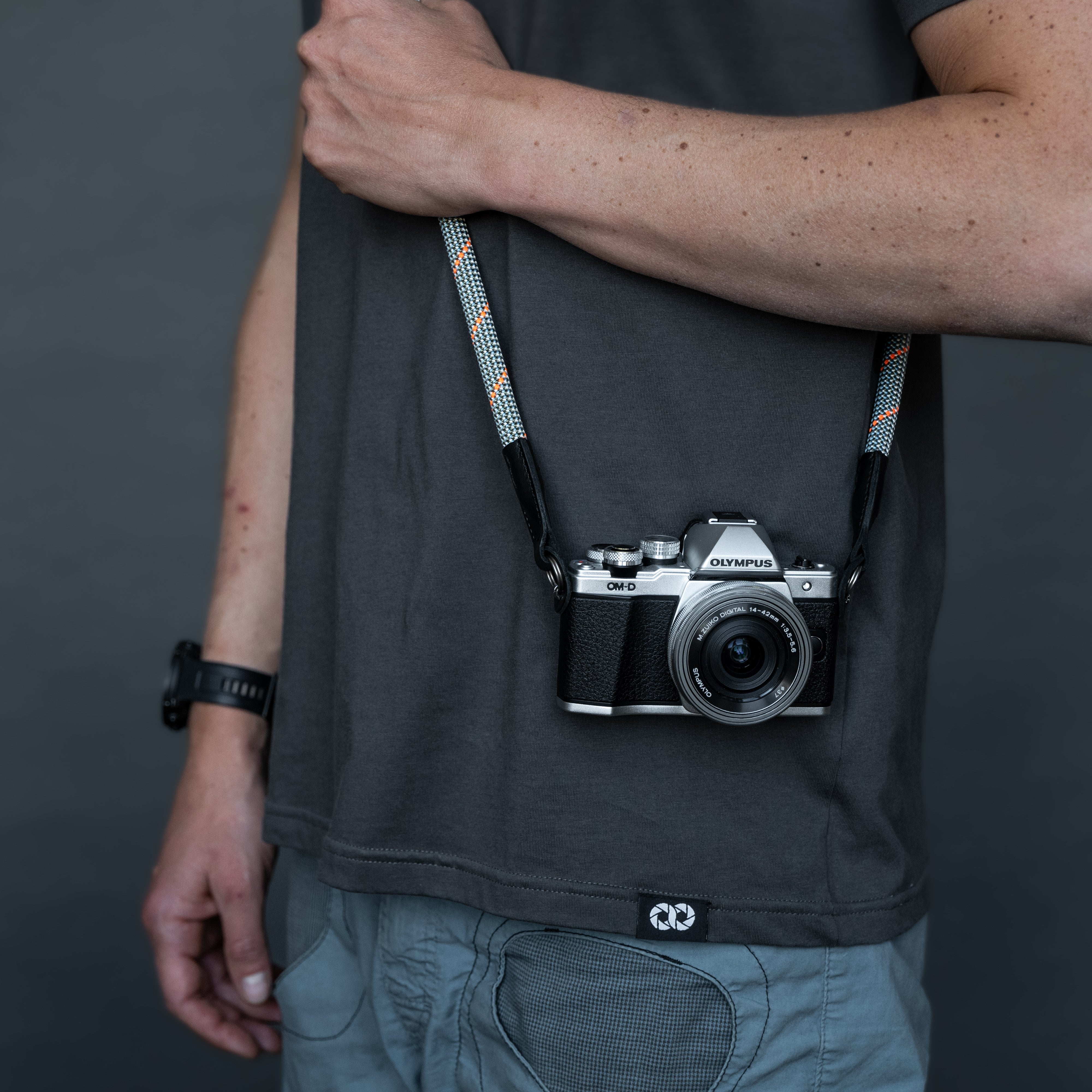 COOPH Rope Camera Strap Kameragurt Orange 115cm Leder