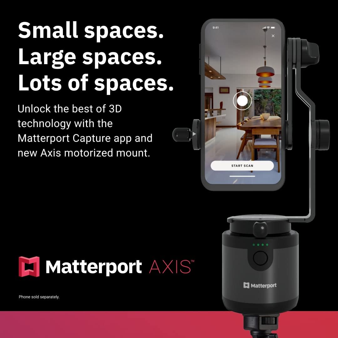 Matterport Axis Gimbal Stabilisator Stativ faltbar