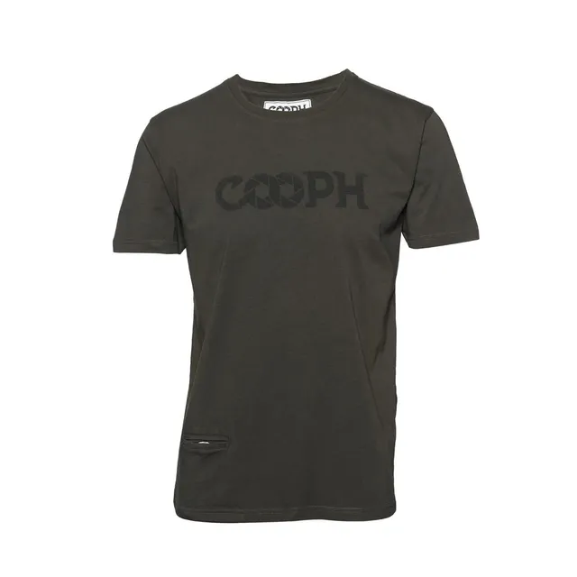 COOPH OBJECTIFYER T-Shirt Dark Military L Baumwolle