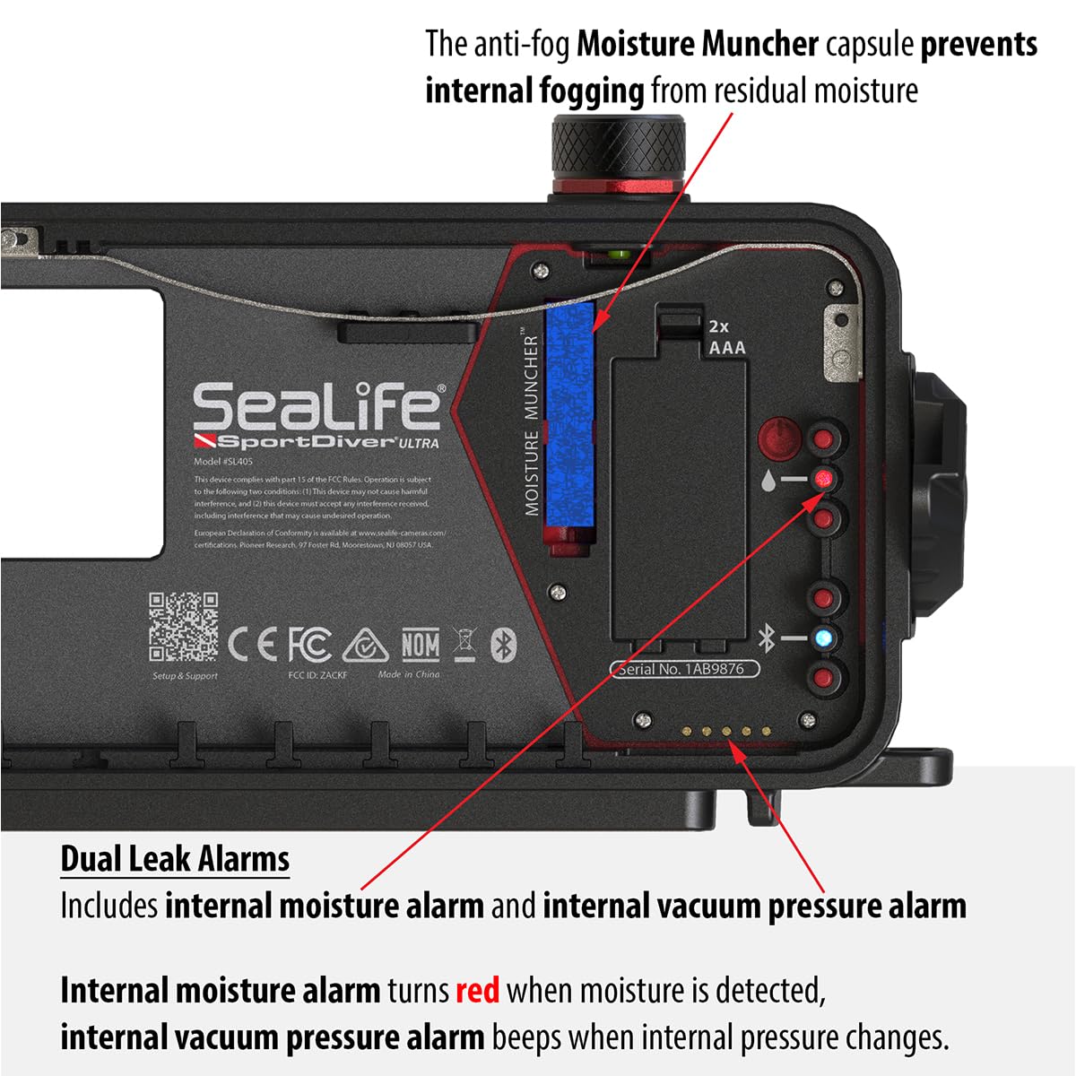 SeaLife SportDiver Ultra Set Sea Dragon 2500 Smartphone