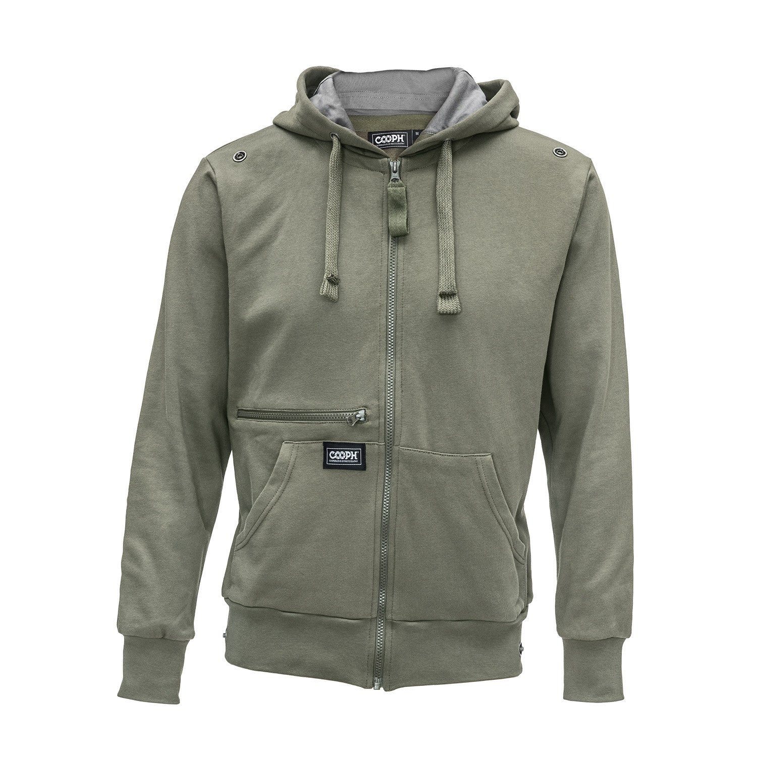 COOPH ORIGINAL Hoodie Fotografen Größe L schwarz