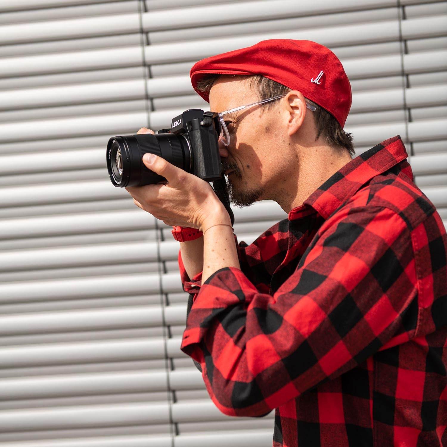 COOPH Photographer Flatcap Schiebermütze Baumwolle Mühlbauer