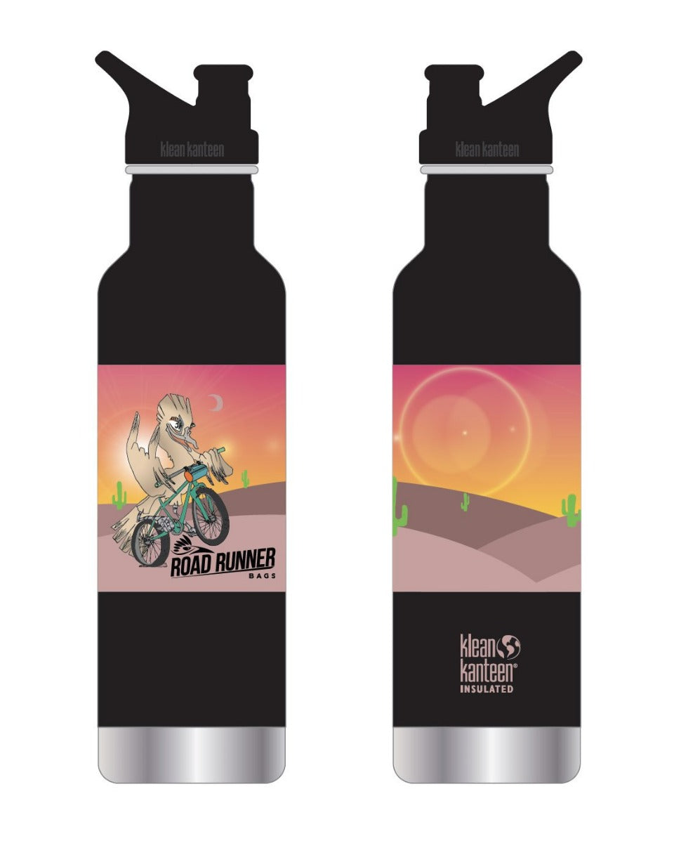 Road Runner Klean Kanteen Trinkflasche 592 ml Edelstahl