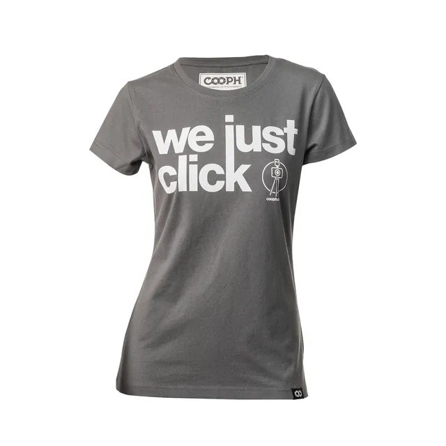 COOPH CLICK T-Shirt Damen Grafik-Print Baumwolle