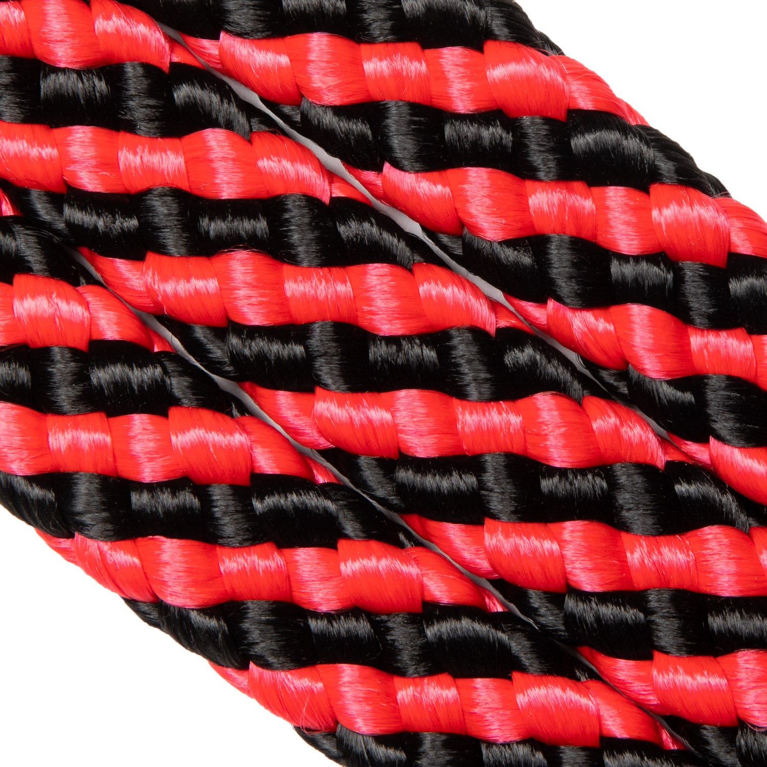COOPH Braid Kameragurt Umhängegurt 100cm Schwarz/Rot flecht