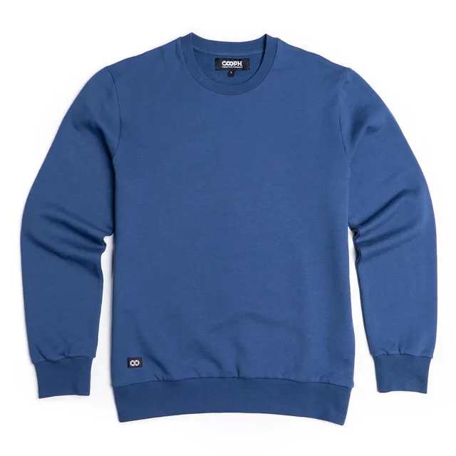 COOPH Roam Sweater Pullover Off Navy aus Bio-Baumwolle