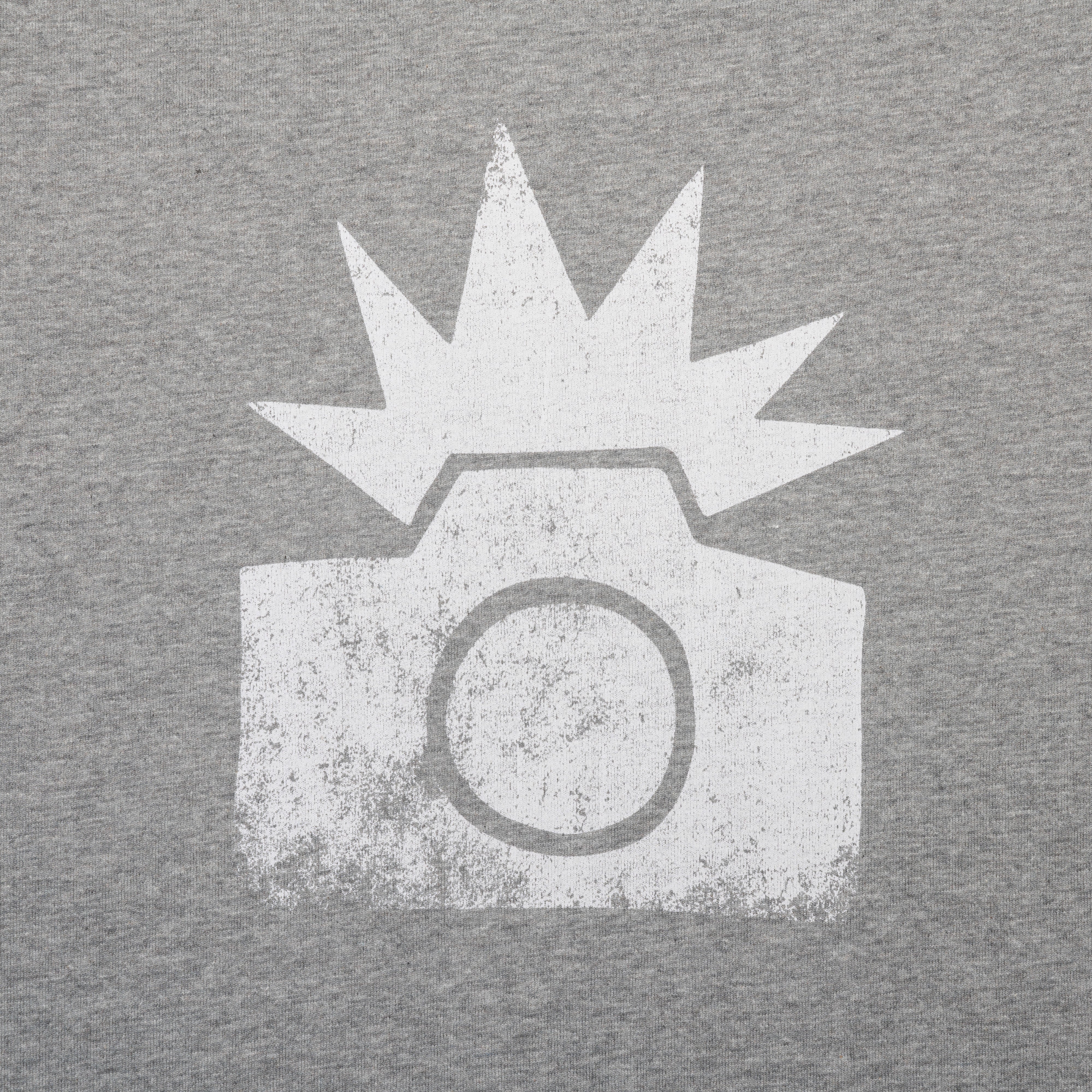 COOPH FLASH T-Shirt Fotografen Heather Gray klassischer Schnitt