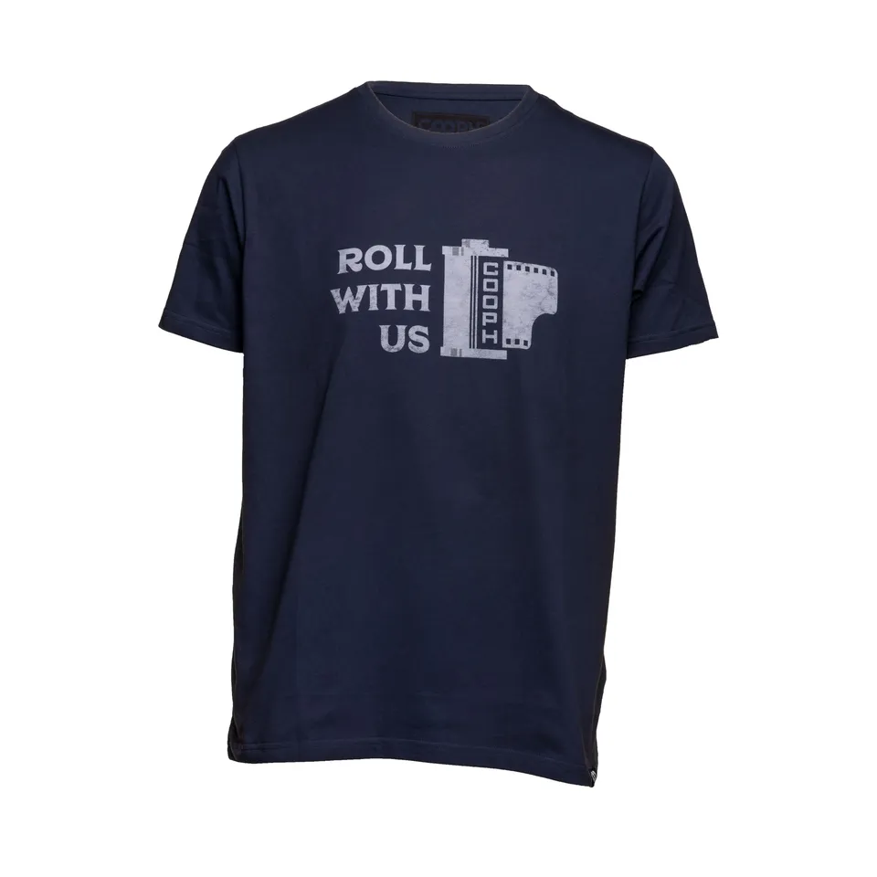 COOPH T-Shirt ROLL WITH US Herren Größe L Baumwolle