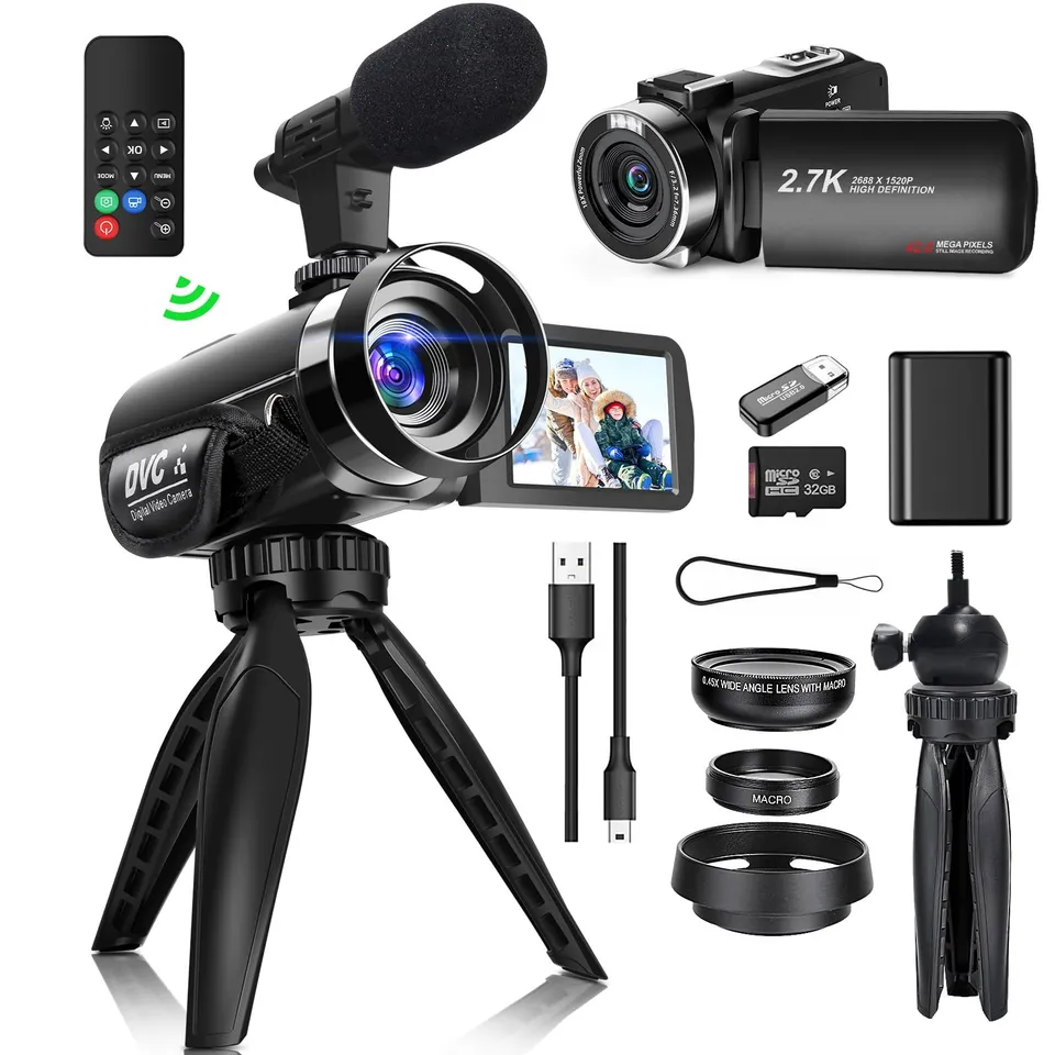 NBD Digital Camera 2406 Videokamera 2.7K 42MP 18X Zoom