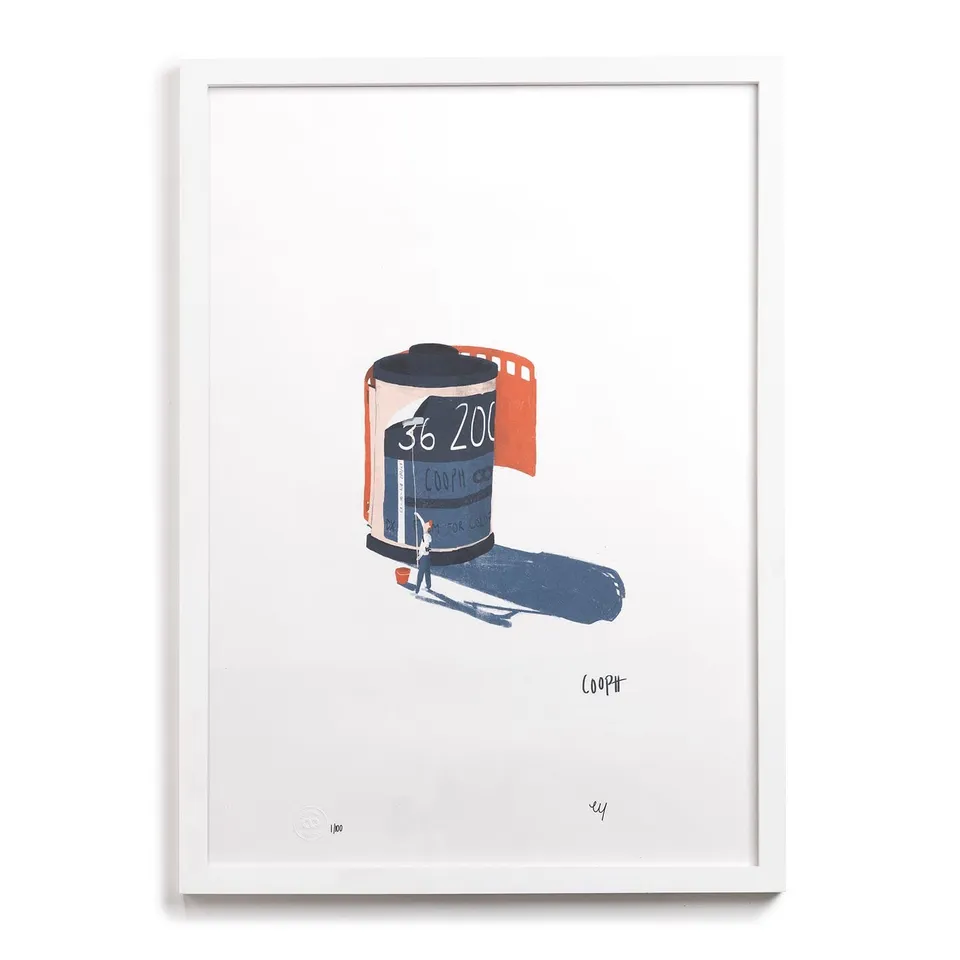COOPH Roll Film Art Print Lena Yokoyama Poster