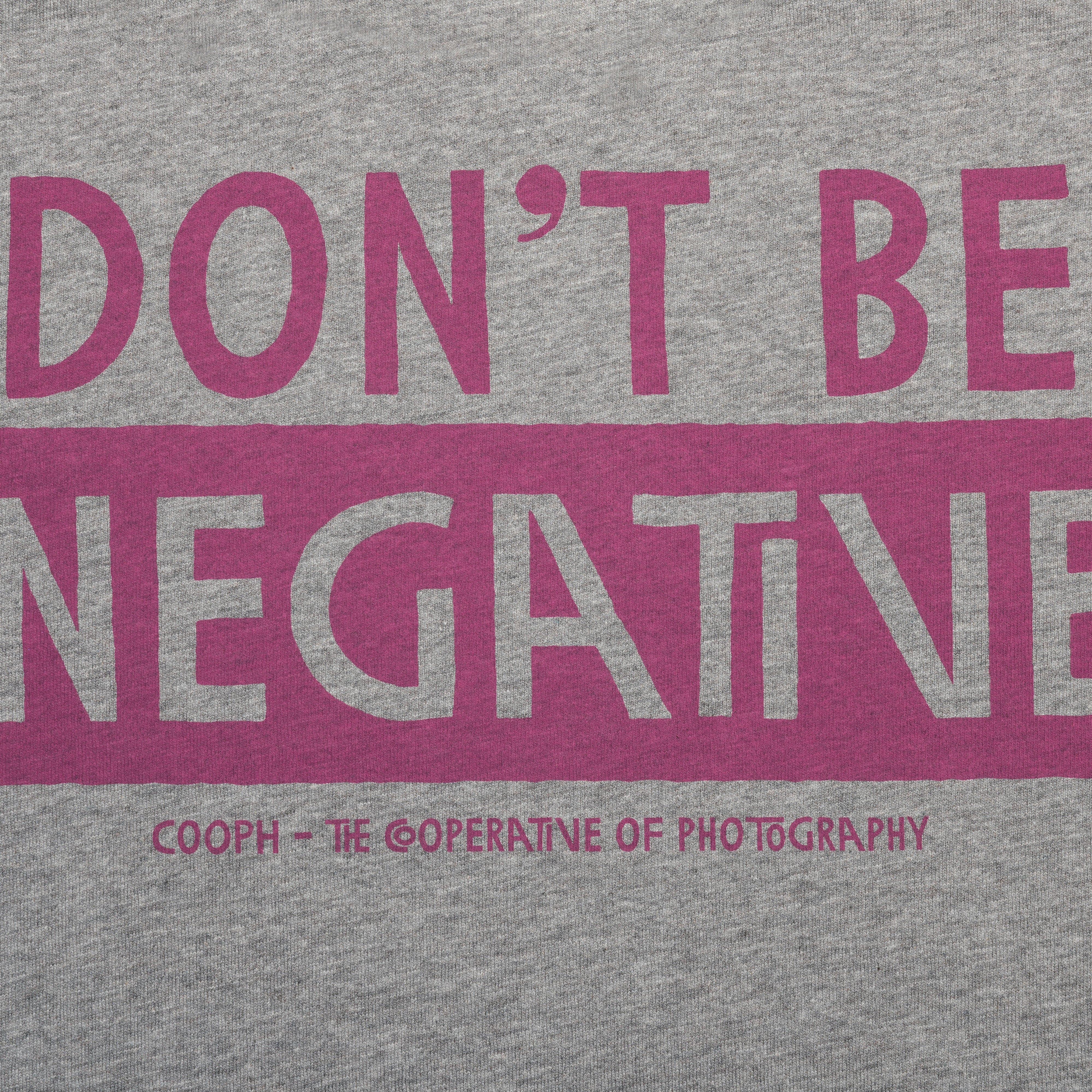 COOPH Don't Be T-Shirt Grau M Damen-Print