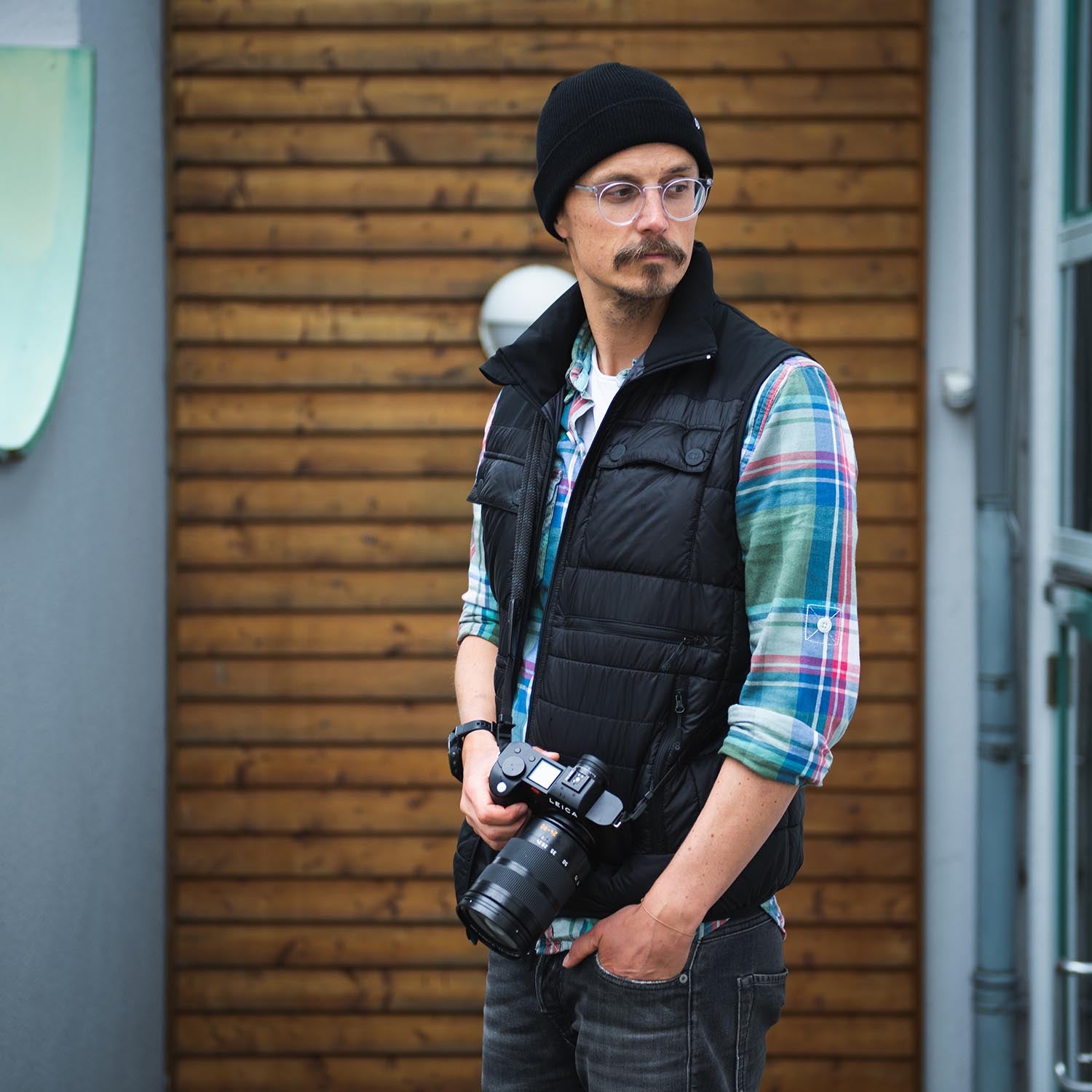 COOPH EDC Beanie Mütze Moss Wolle