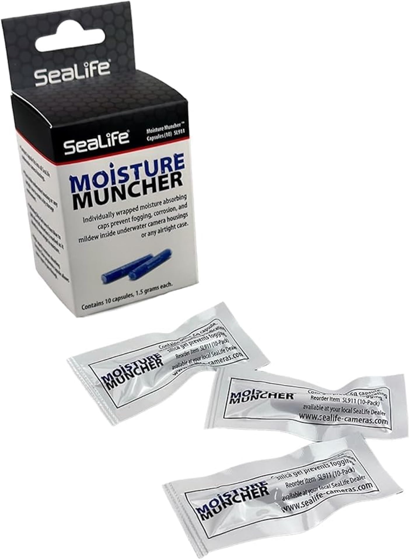 SeaLife SL911 Moisture Munchers Trockenmittel 10er Pack