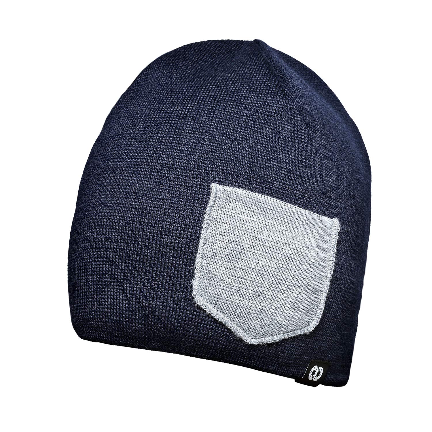 COOPH Beanies Winter Mütze Heather Gray/Black Fleecefach