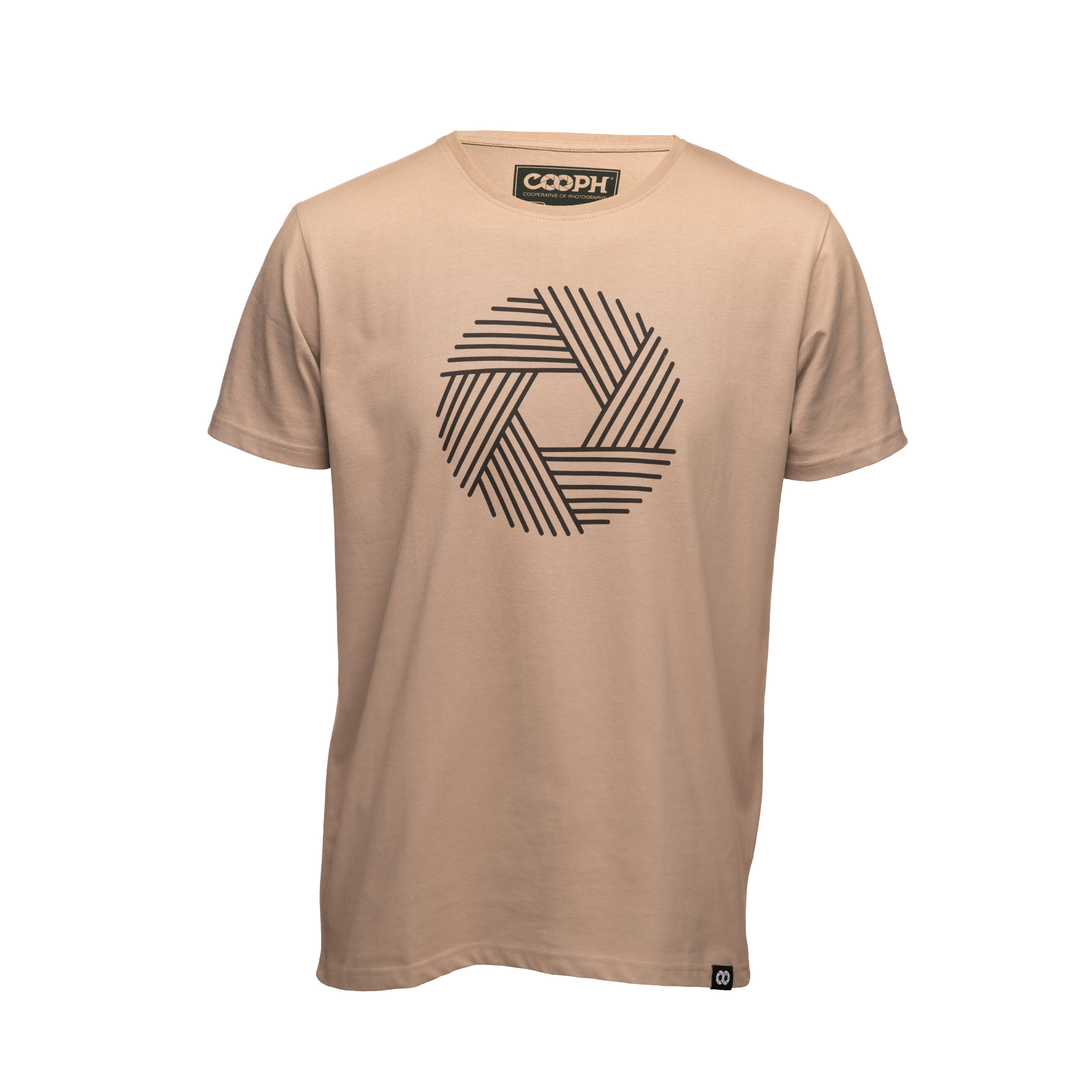 COOPH Aperture T-Shirt Gelb M Fotografen-Print